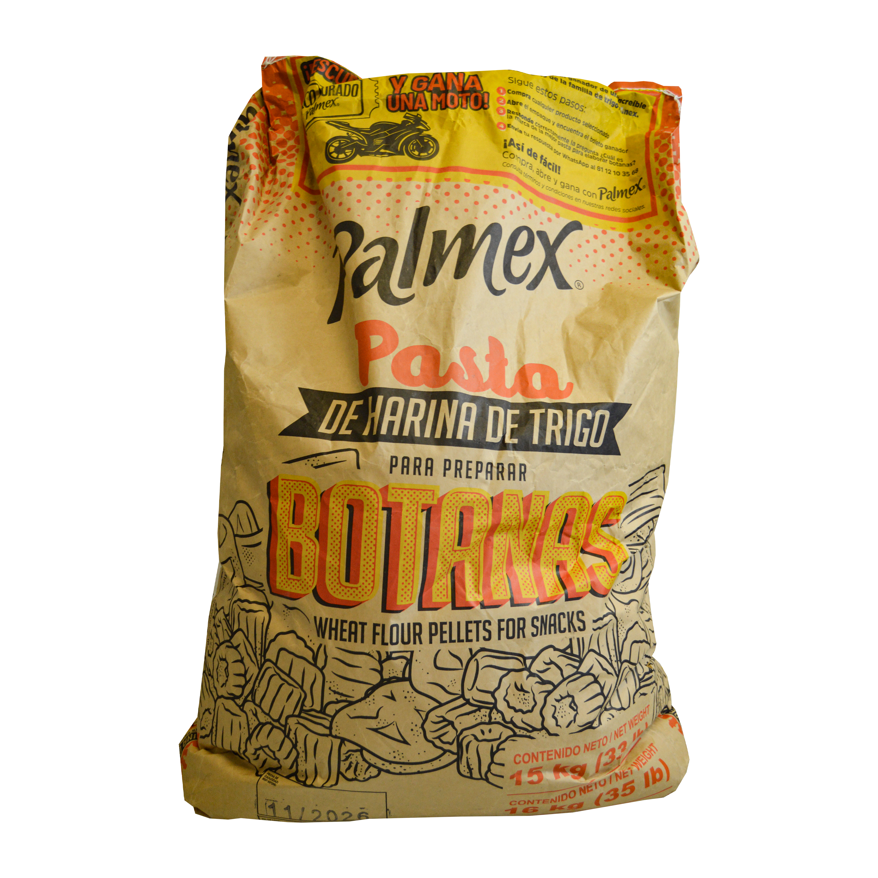 Pasta para Freír Anillo Palmex