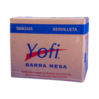 Servilleta Barra 250 pzas Yofi
