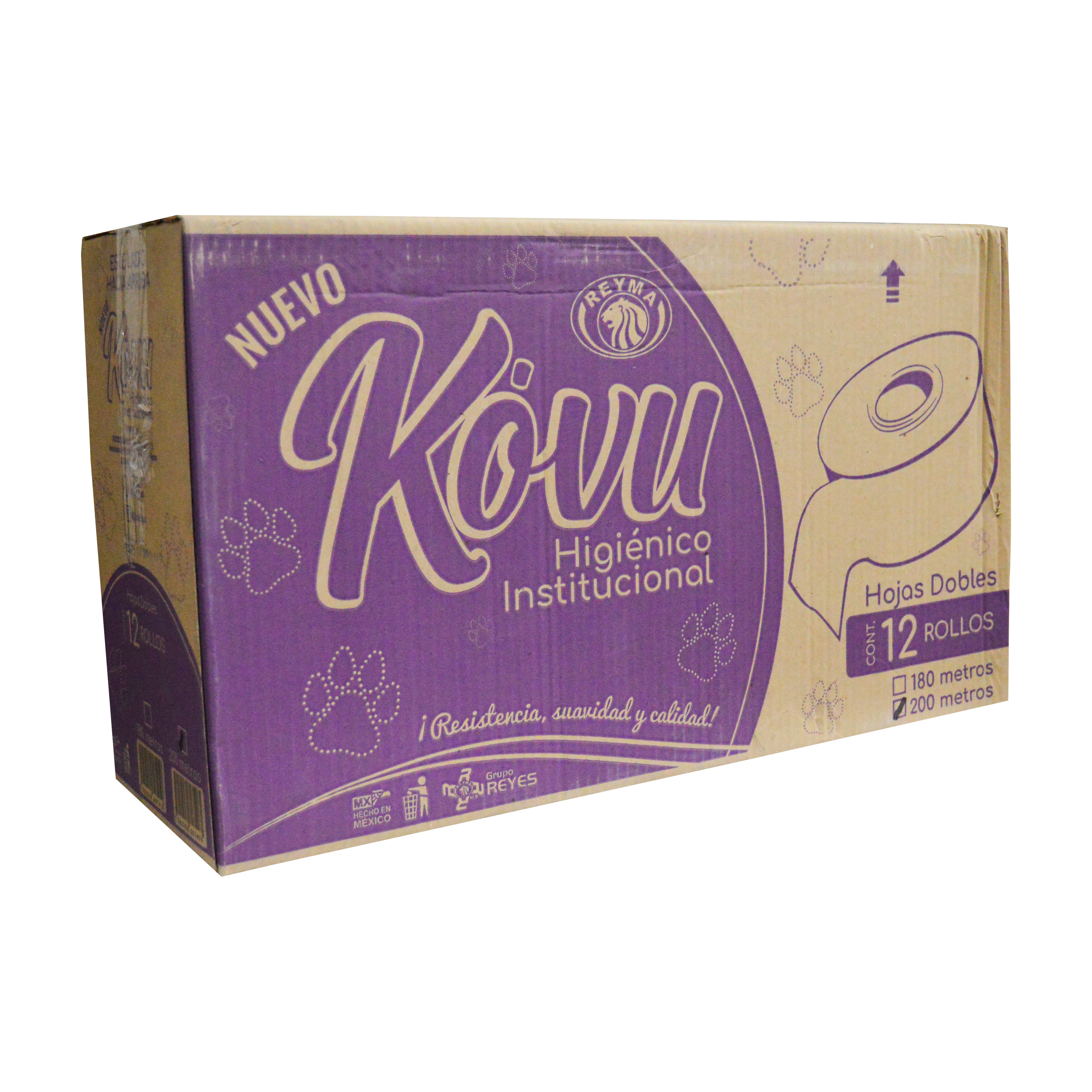 Papel Higiénico 200 Mts Kovu