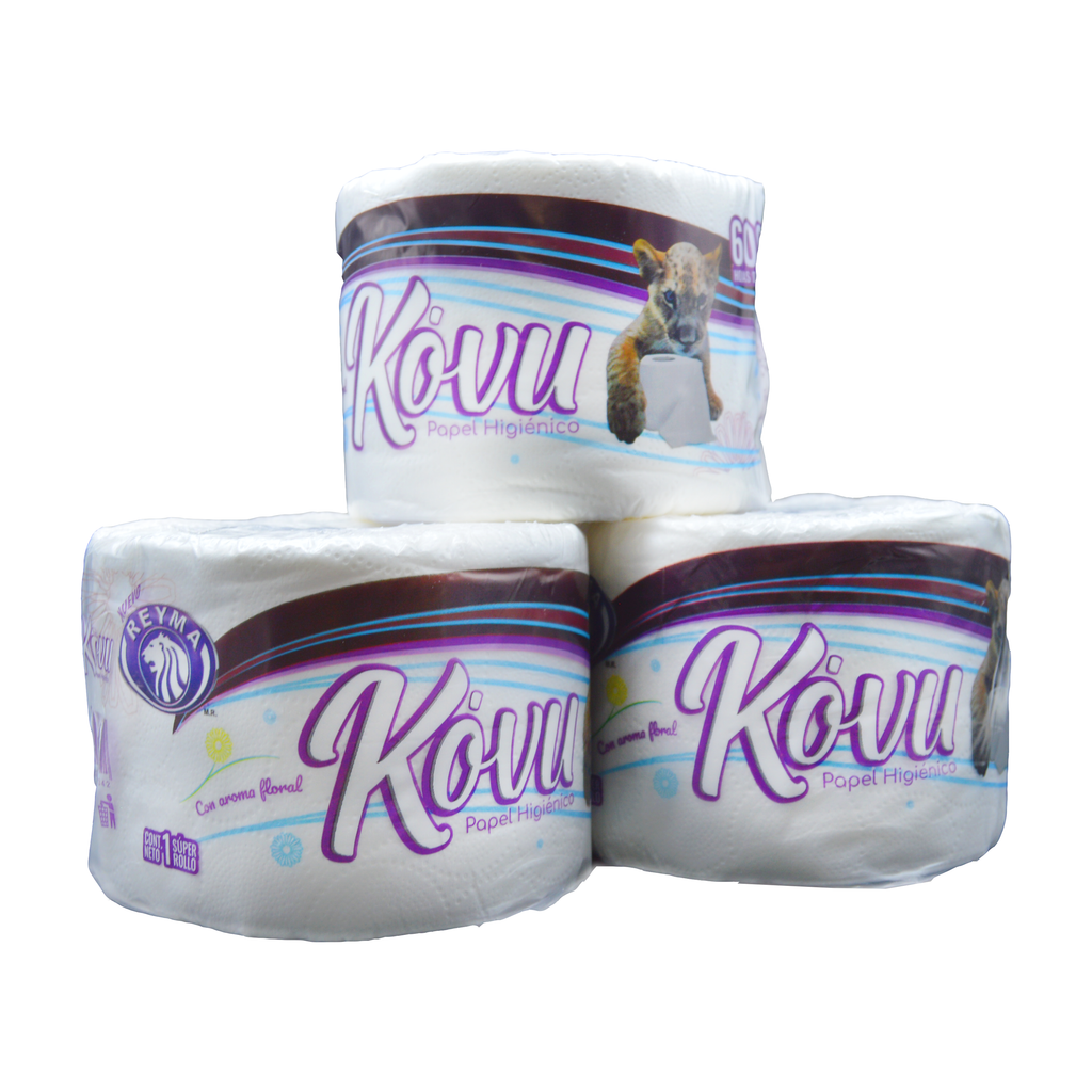Papel Higiénico 600 Hojas Kovu