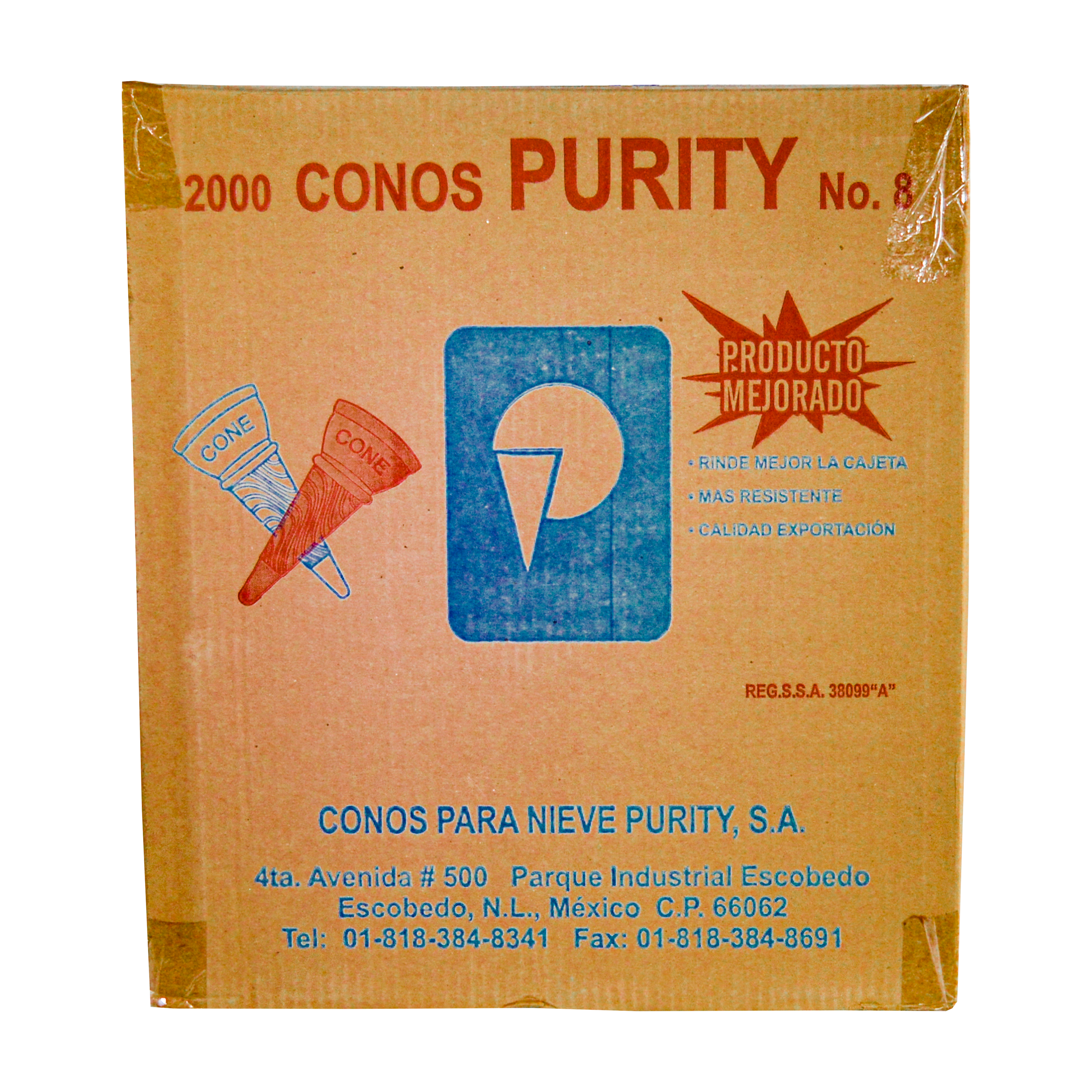 Cono Cajetero #8 Tosty Cones