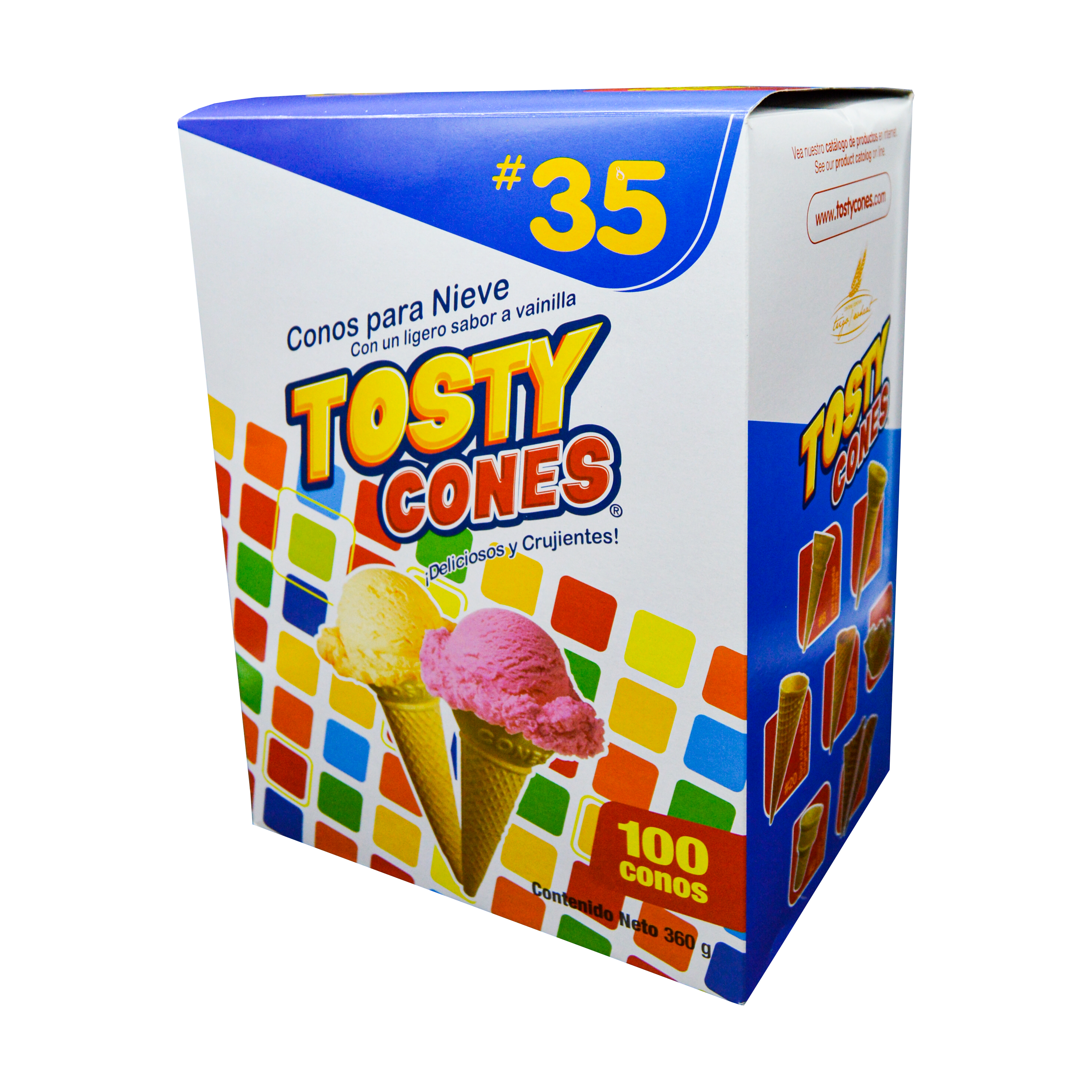 Cono para Nieve #35 Tosty Cones