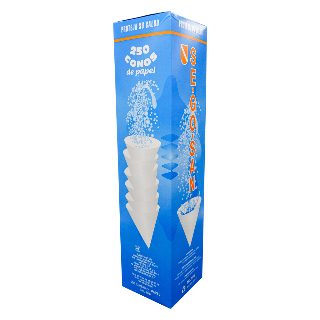 Cono de Papel 106 BIO Segosan