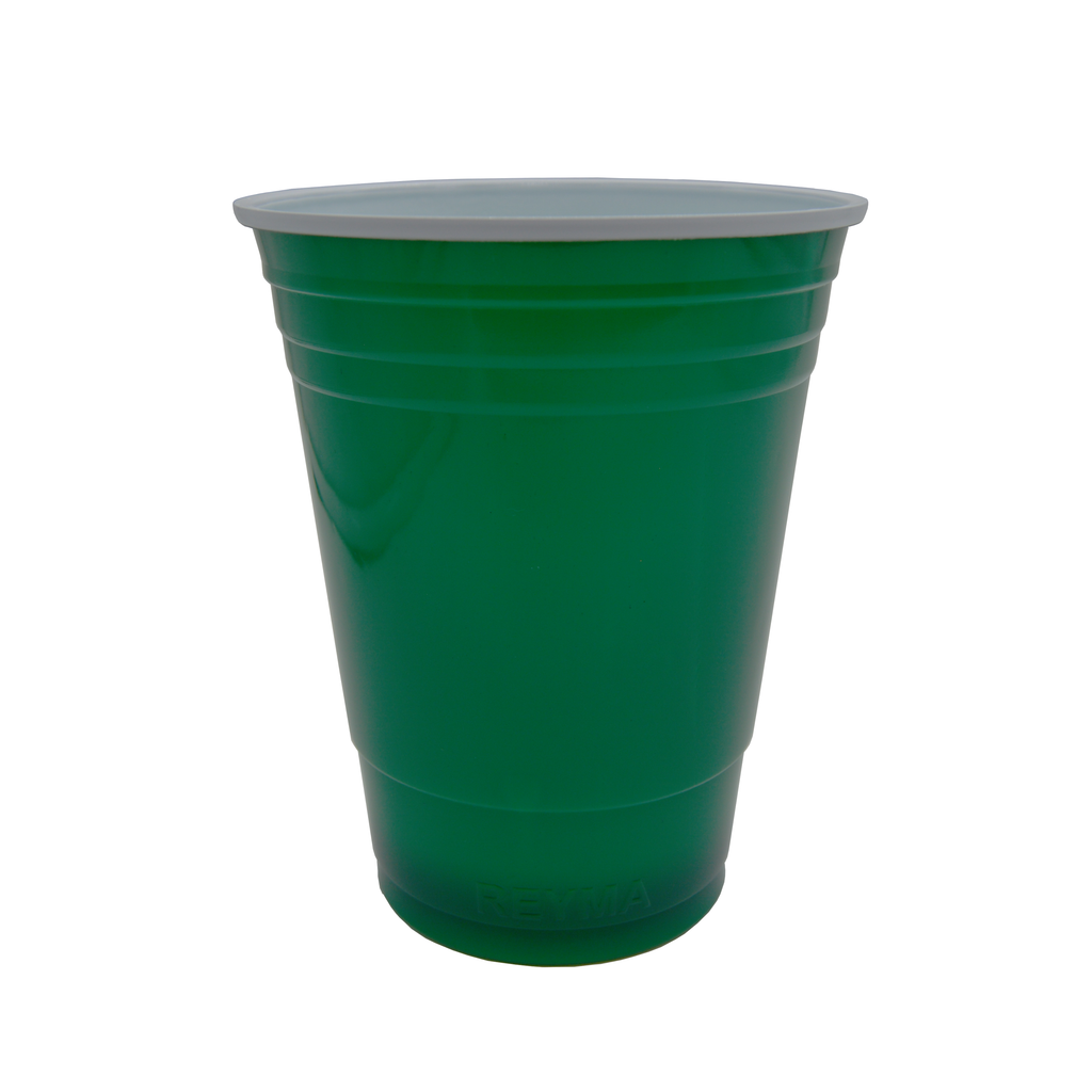 Vaso Plástico 16 oz Verde Reyma