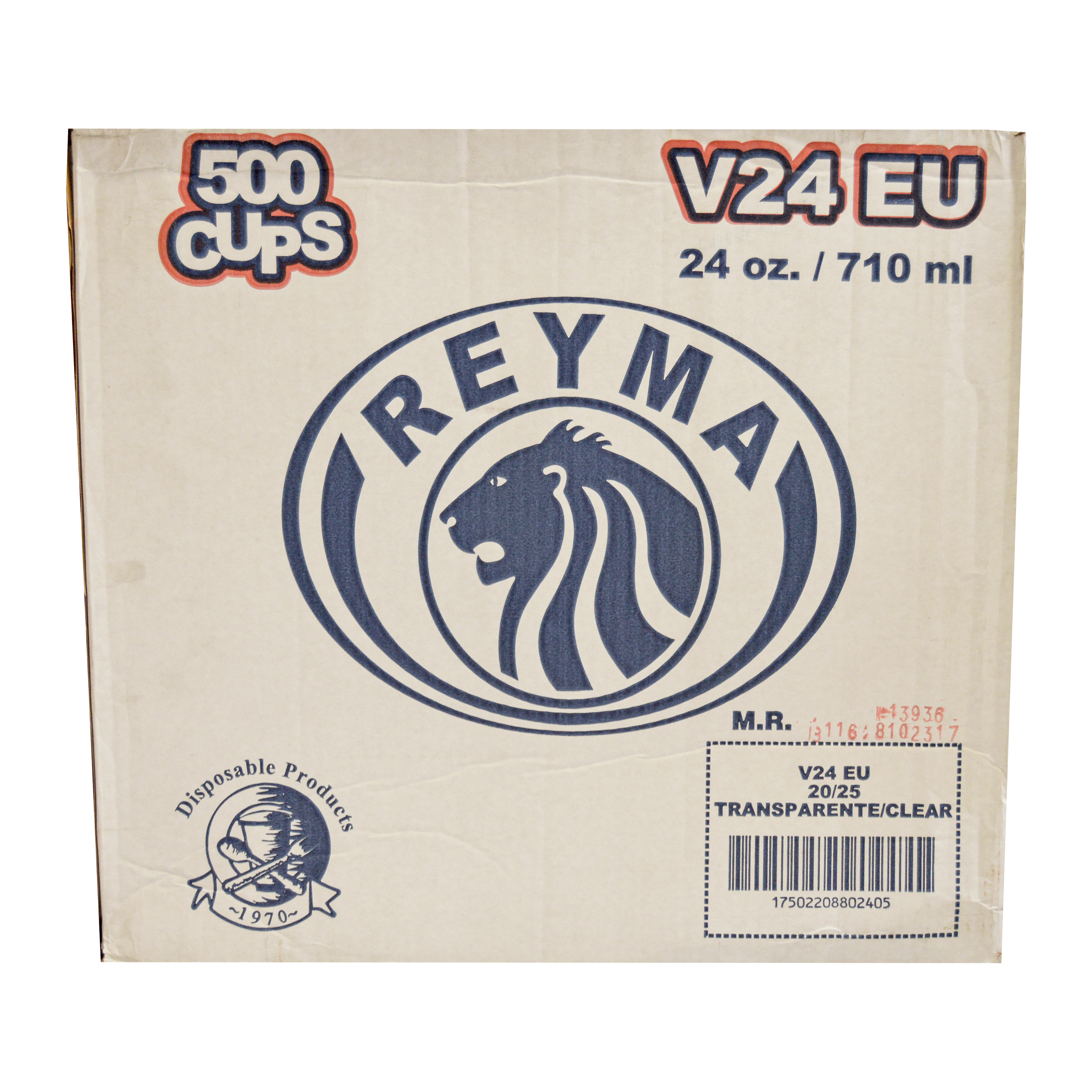 Vaso Plástico EU Reyma