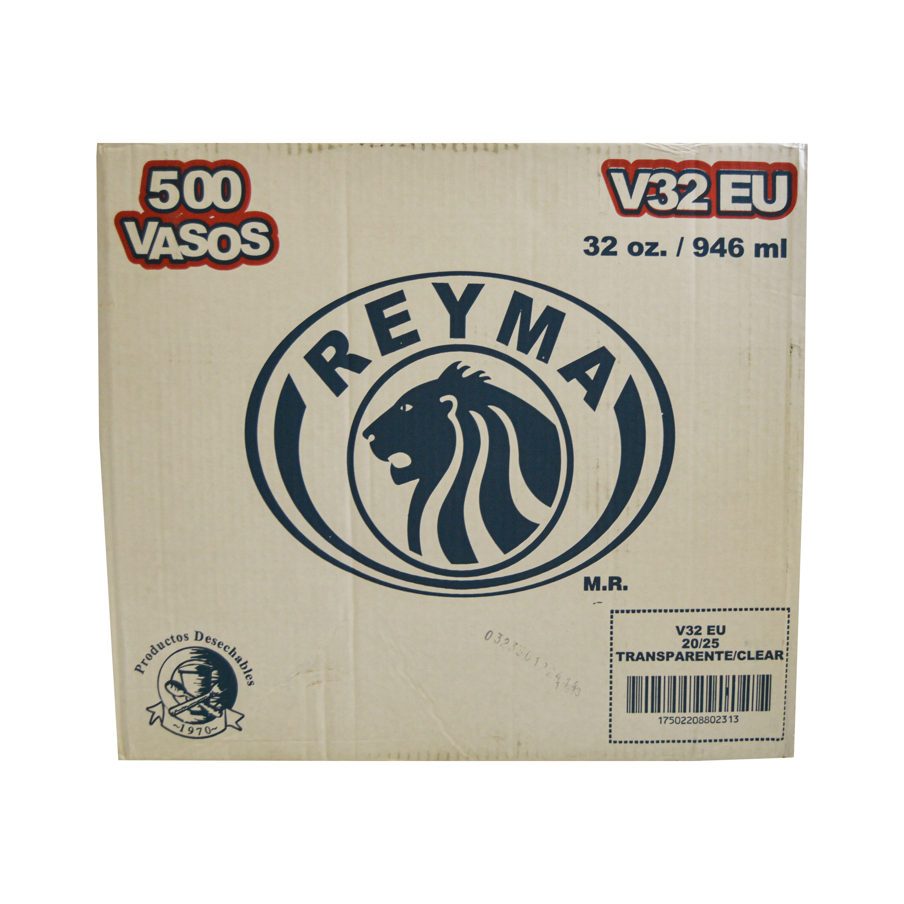 Vaso Plástico EU Reyma