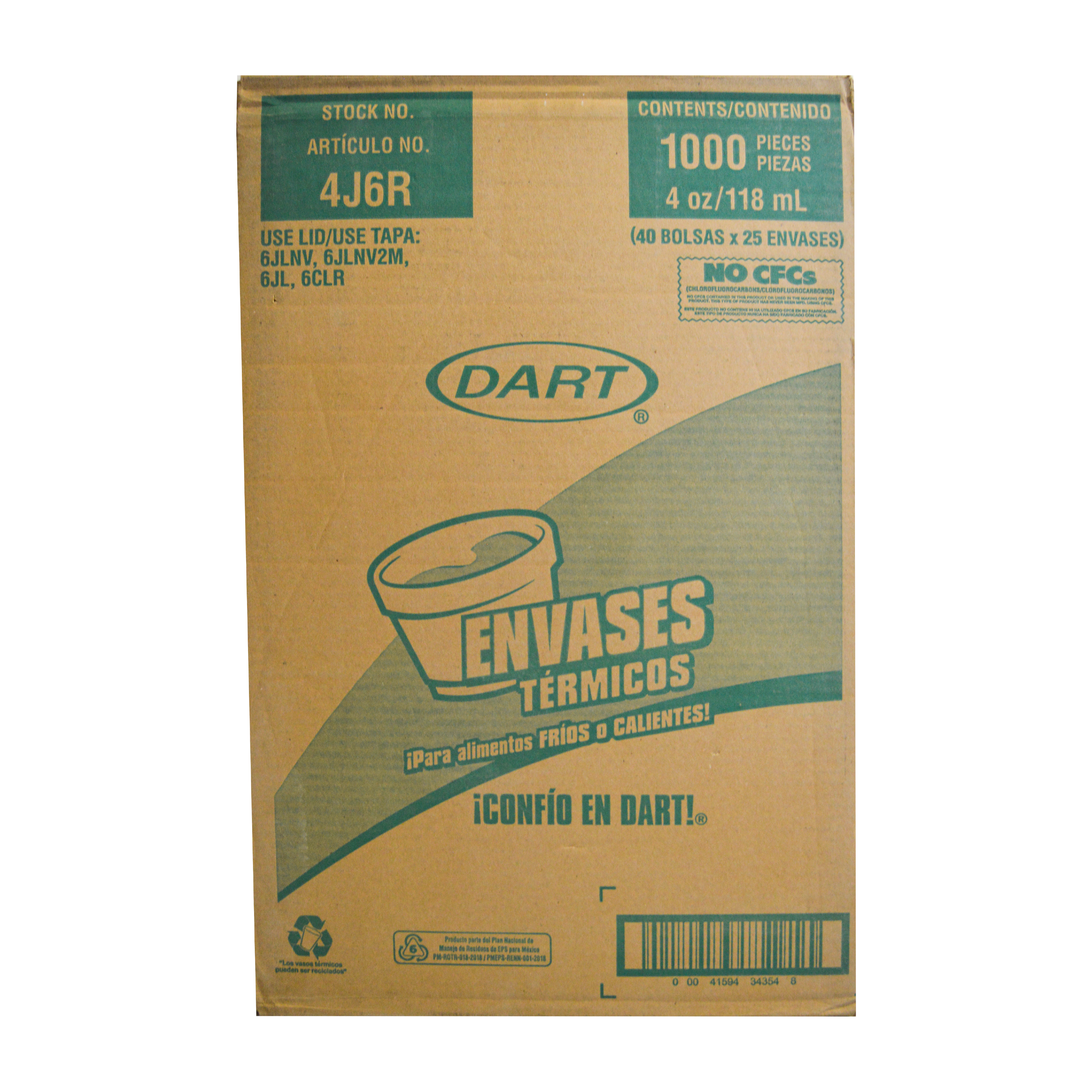 Envase Térmico Chico Dart