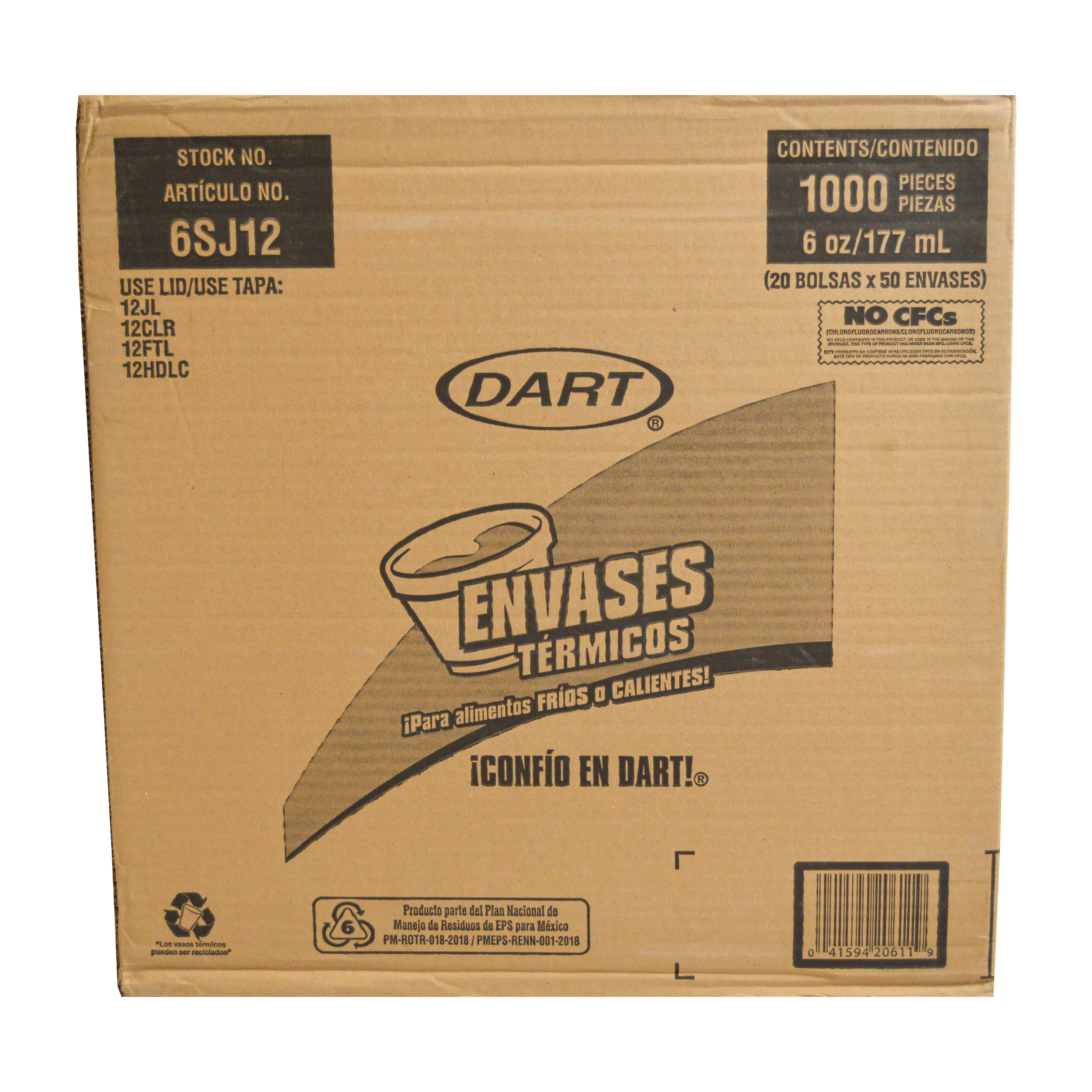 Envase Térmico Chico Dart