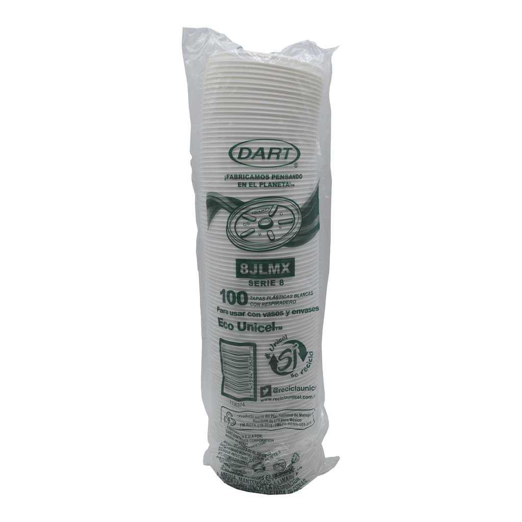Tapa 8JLMX Respirador Dart