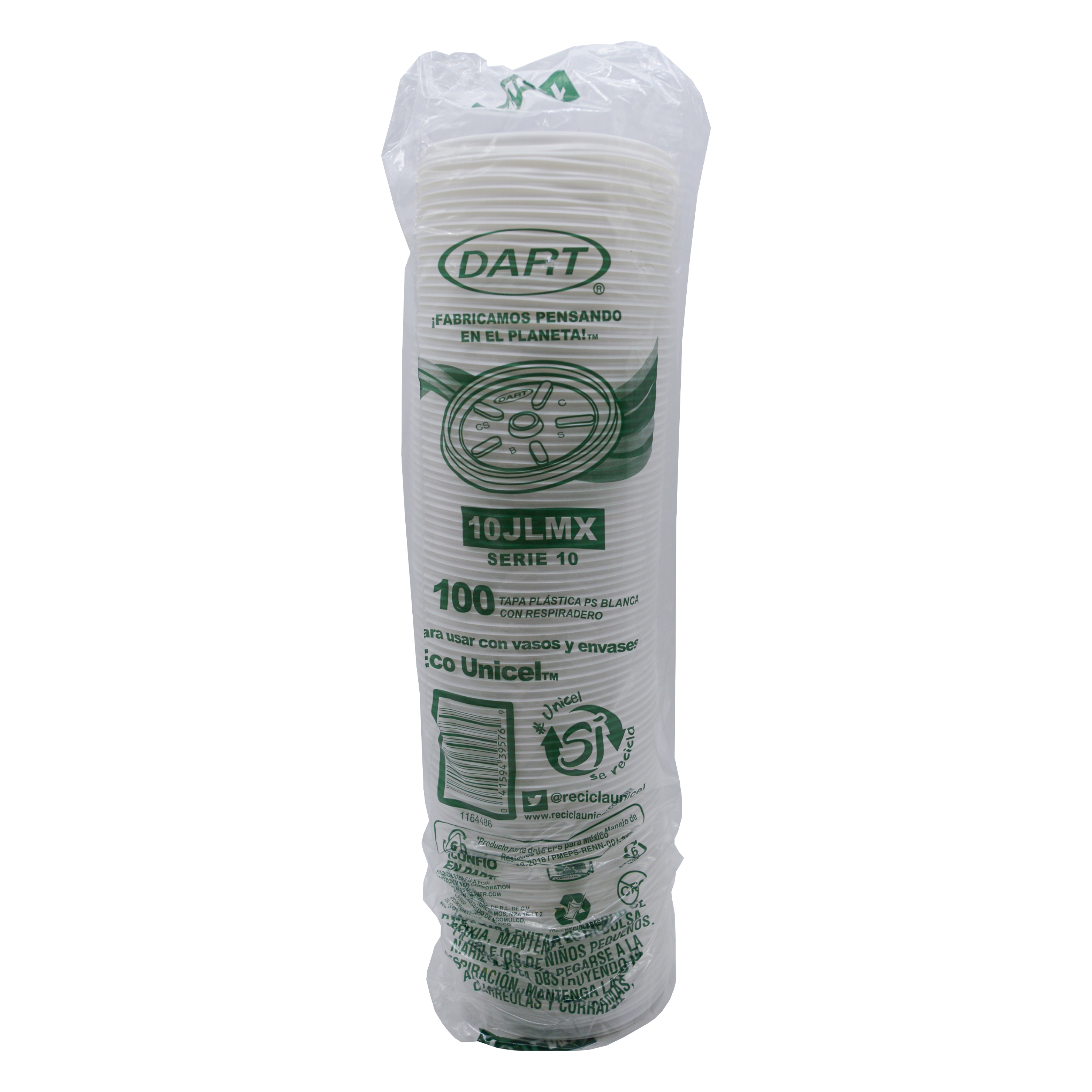 Tapa 10JL Respirador Dart