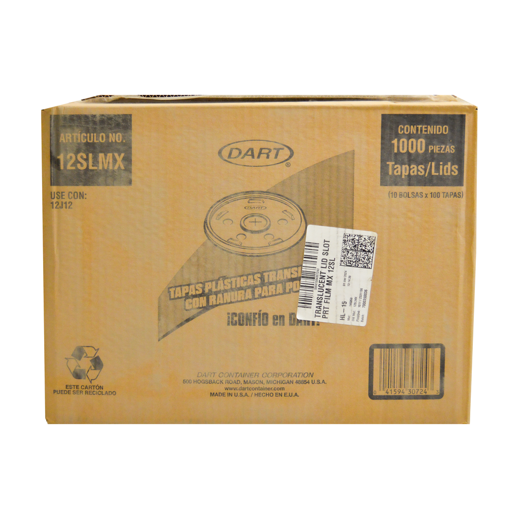 Tapa 12SLMX Popote Dart