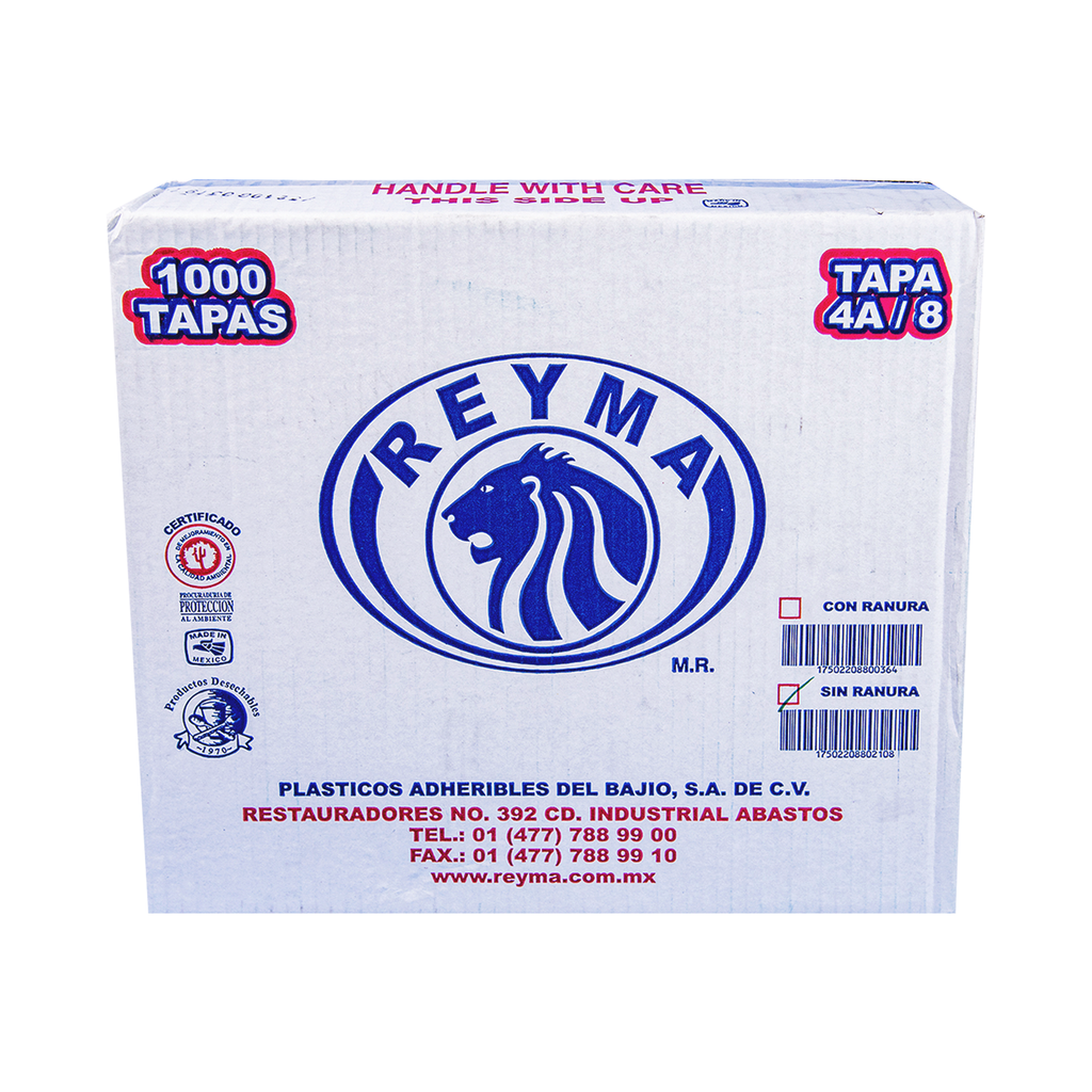 Tapa 4A y 8 Reyma