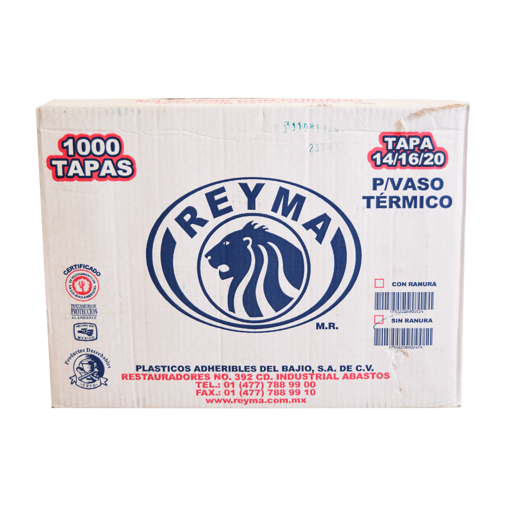 Tapa N.14, 16 y 12 Reyma