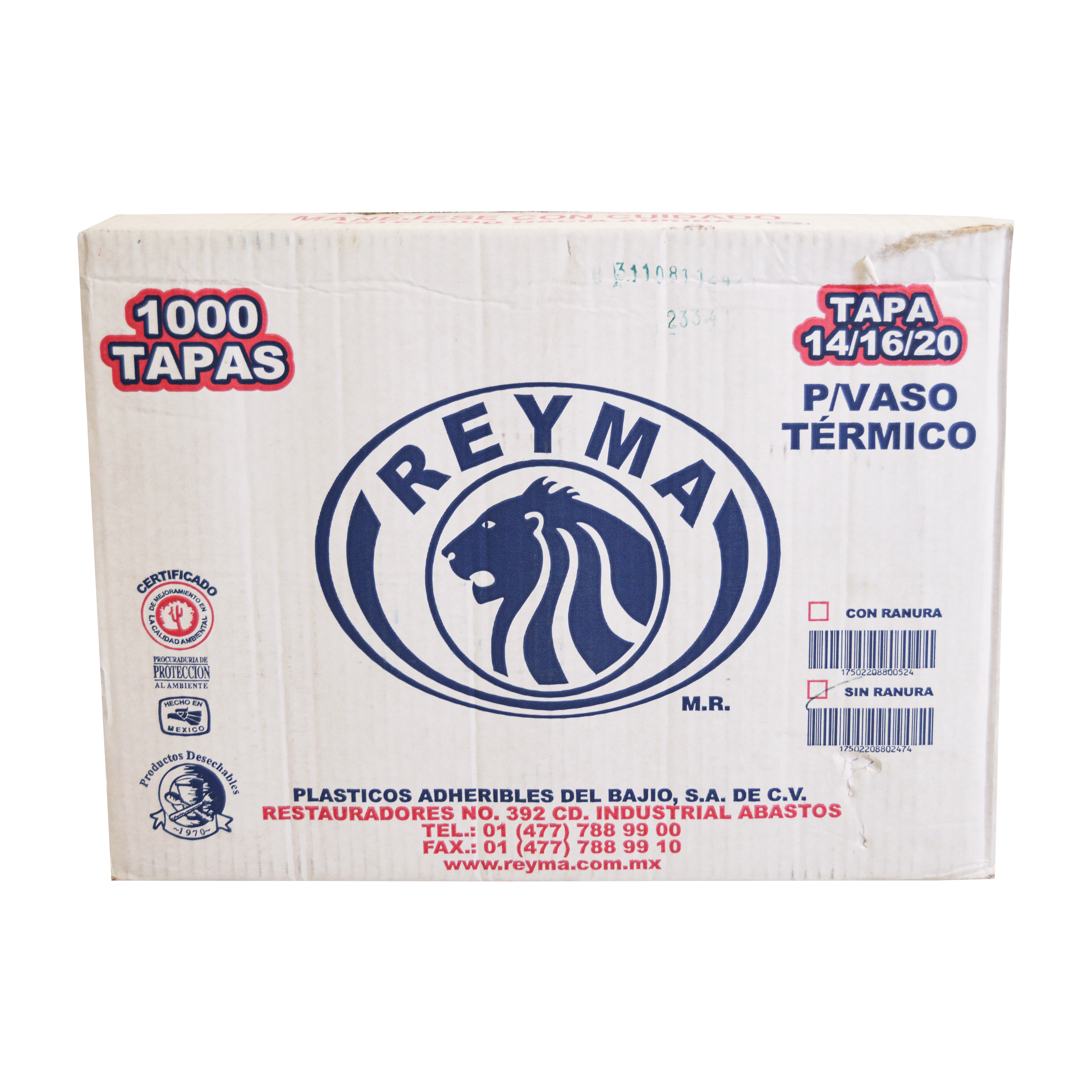 Tapa N.14, 16 y 12 Reyma