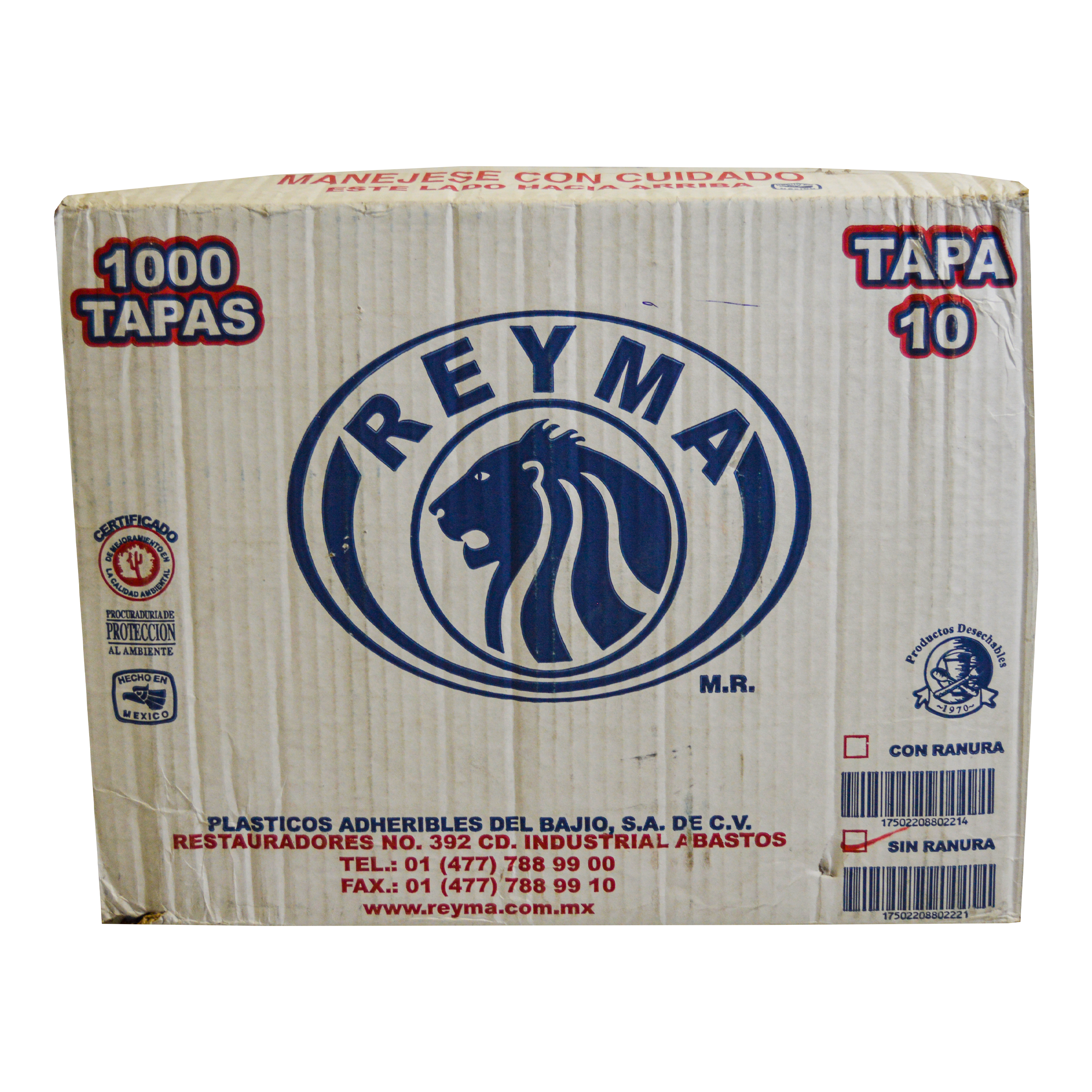 Tapa Ranura 10 oz Reyma