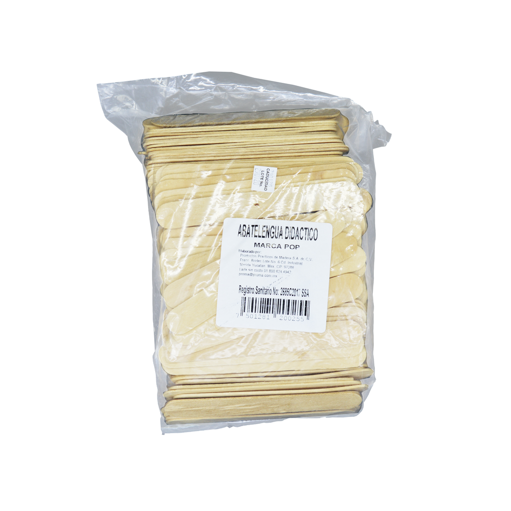 Palillo Abatelenguas Didactico