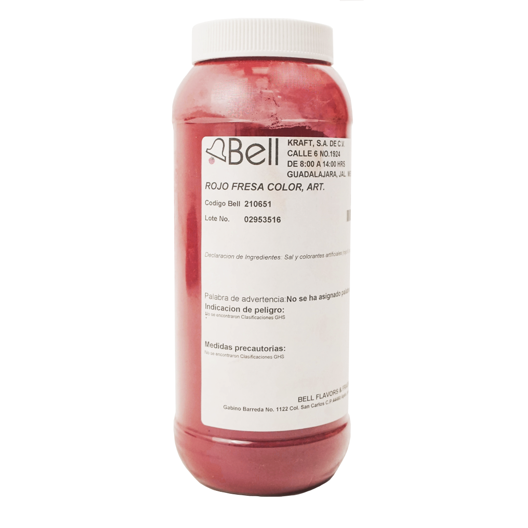 Colorante Rojo Fresa Bell Flavors