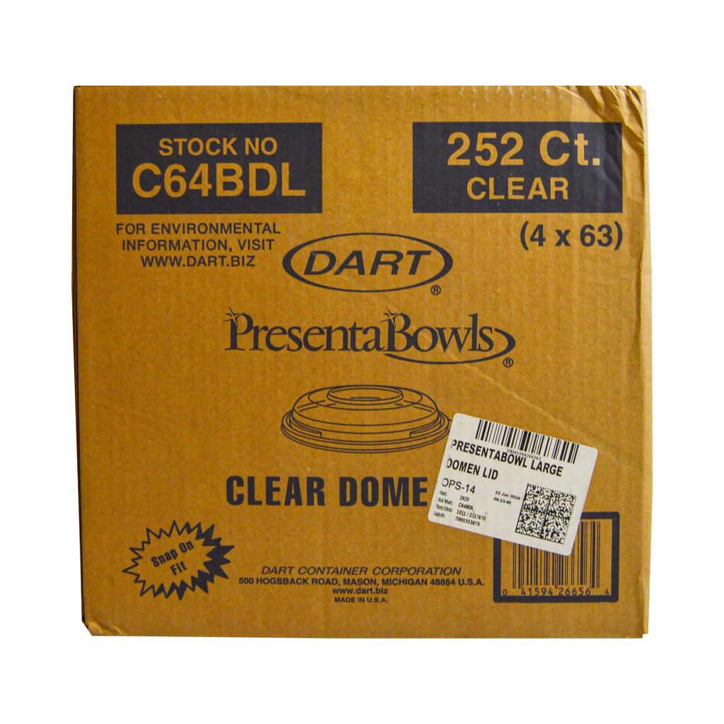 Tapa Ensaladera C64BDL 24- 32 - 48 - 64 oz Solo