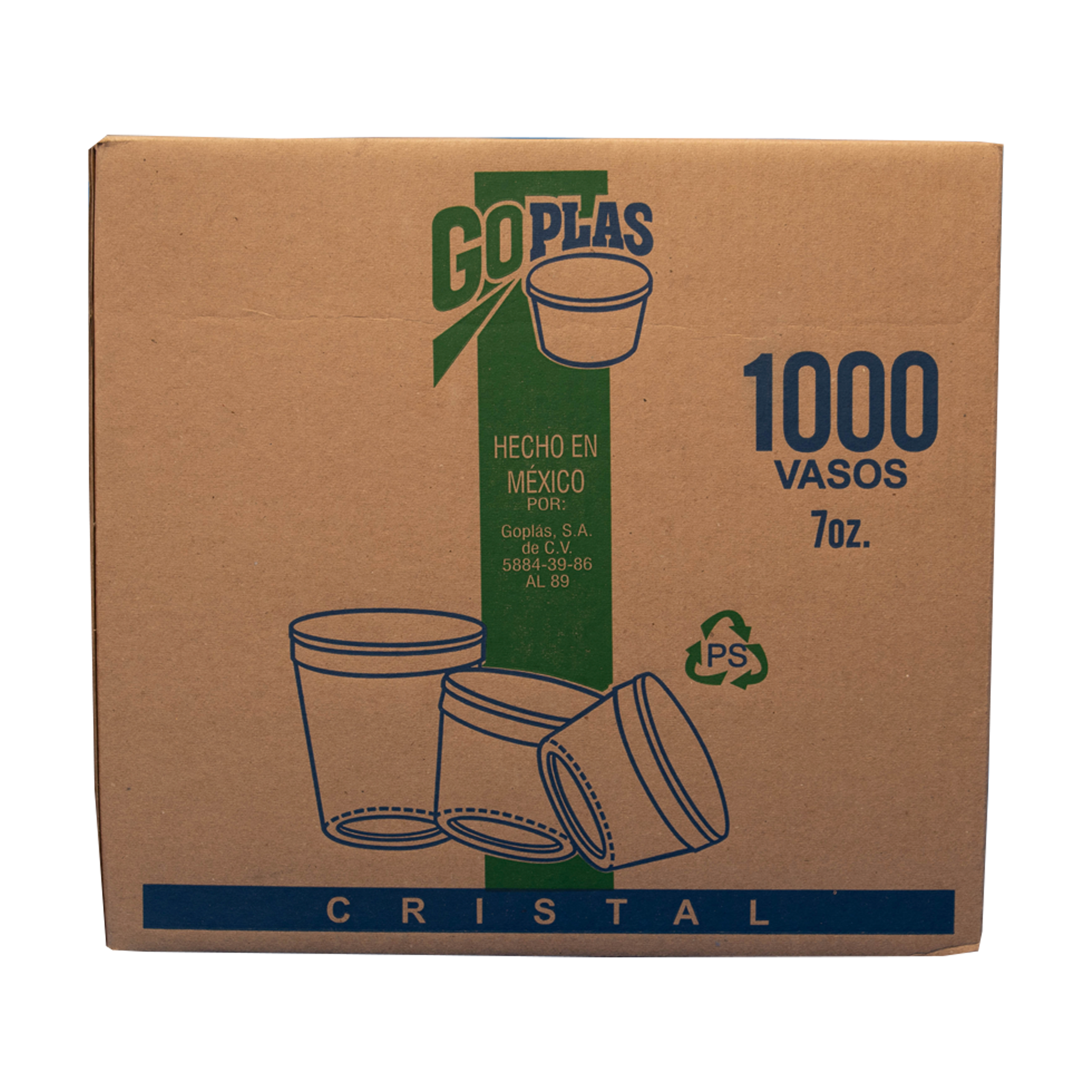 Vaso Cristal Goplas