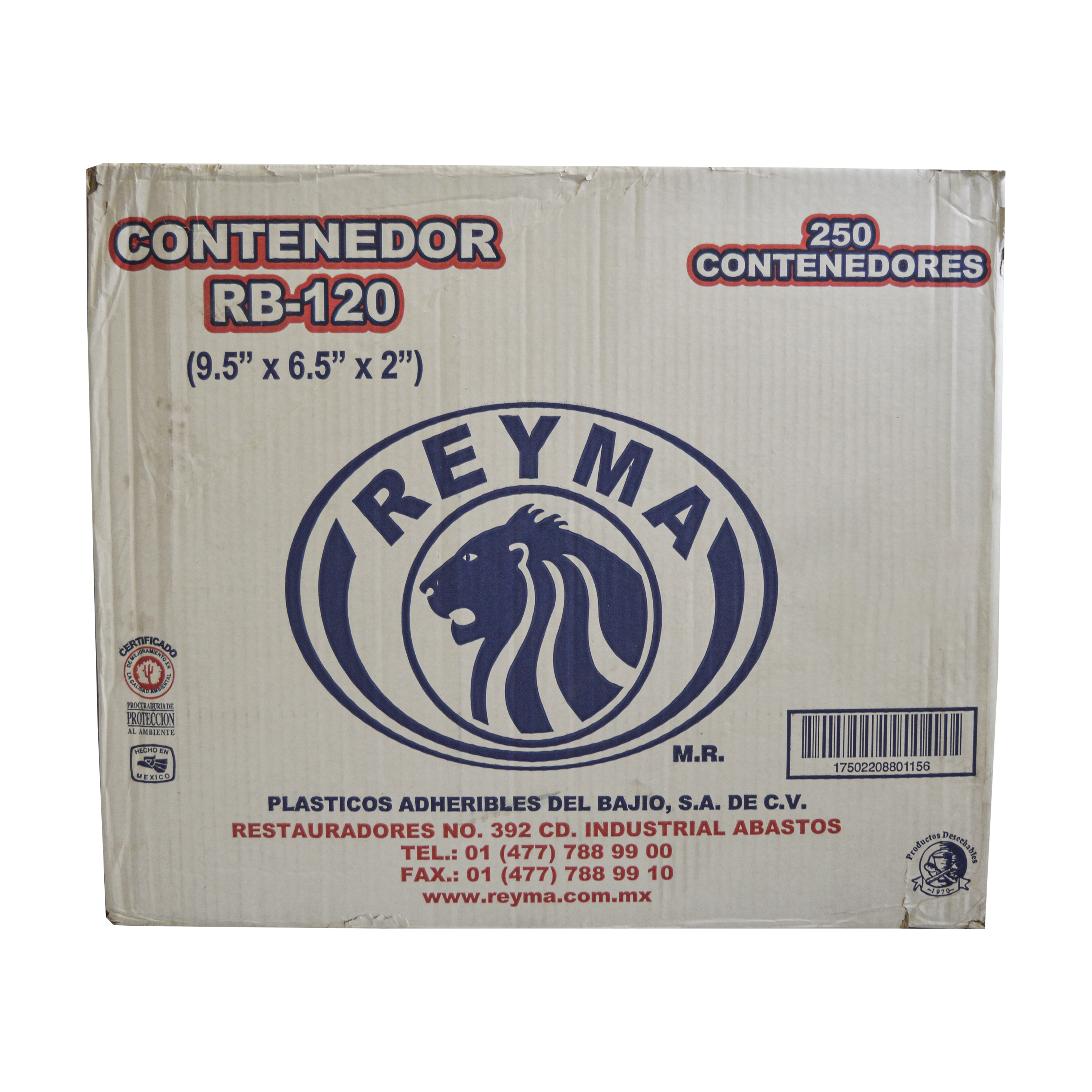 Contenedor Plástico 24 cm RB-120 Reyma