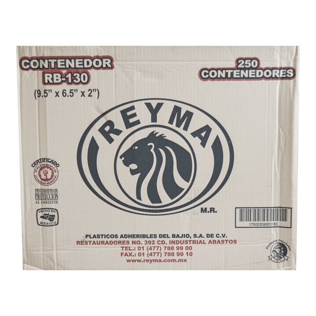 Contenedor Plástico 24.5 cm RB-130 Reyma