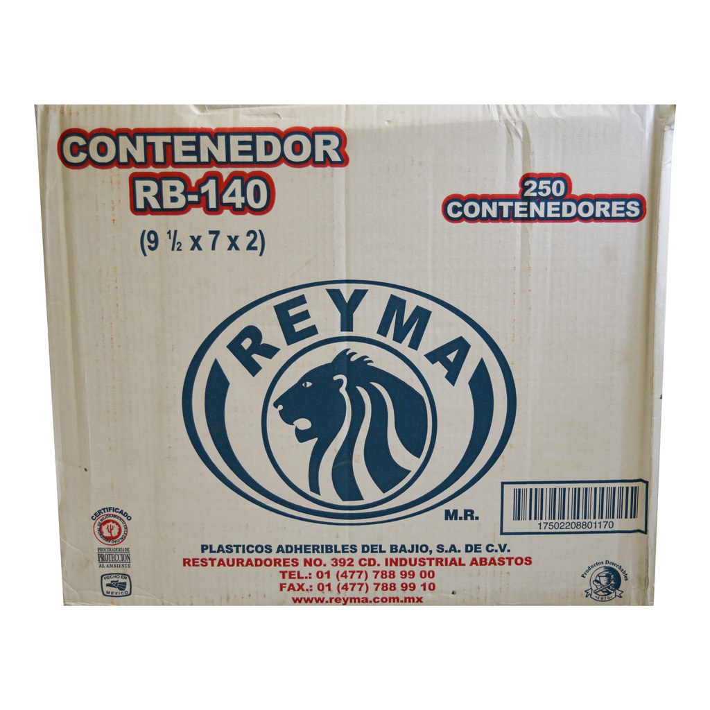 Contenedor Plástico 16 cm RB-140 Reyma
