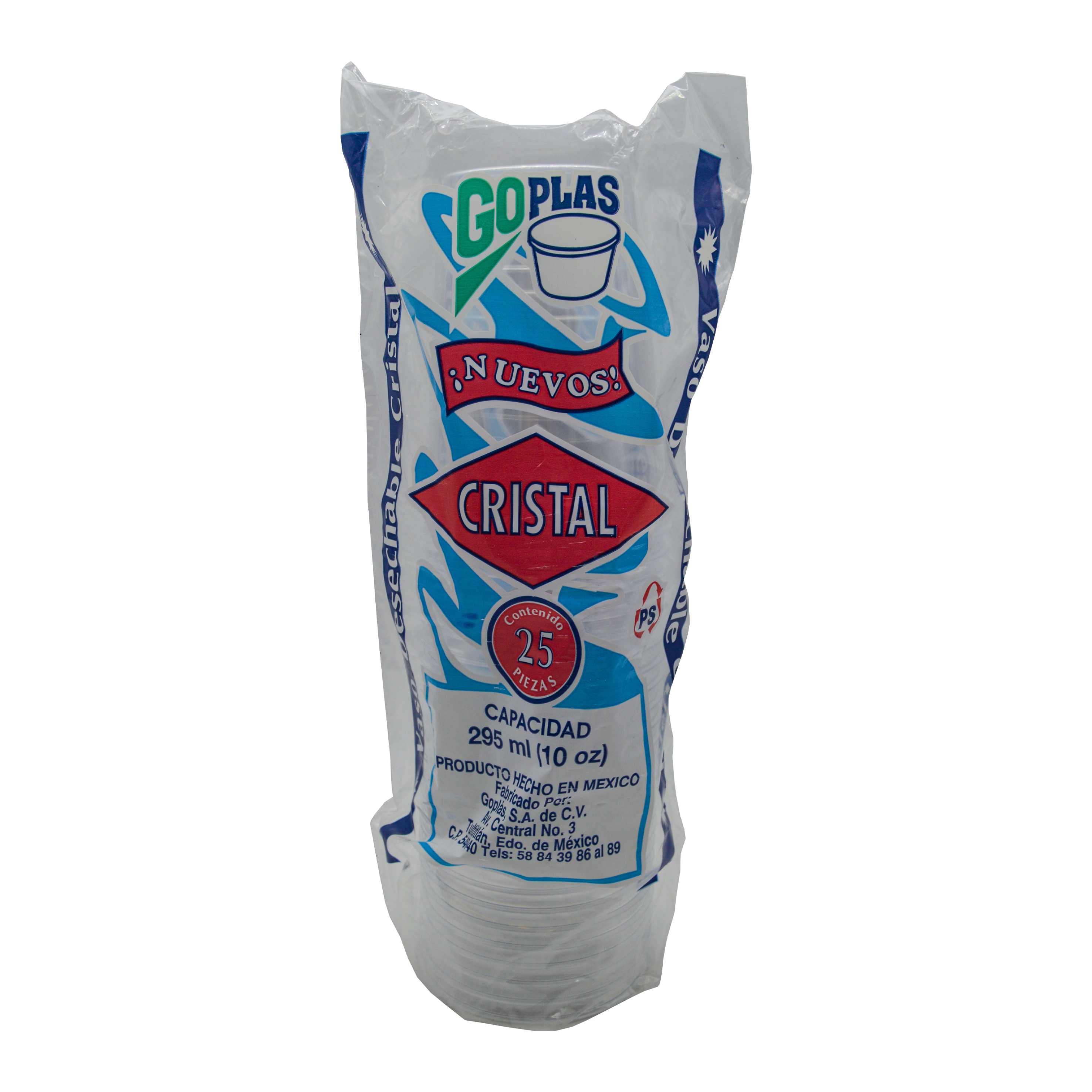 Vaso Cristal Goplas
