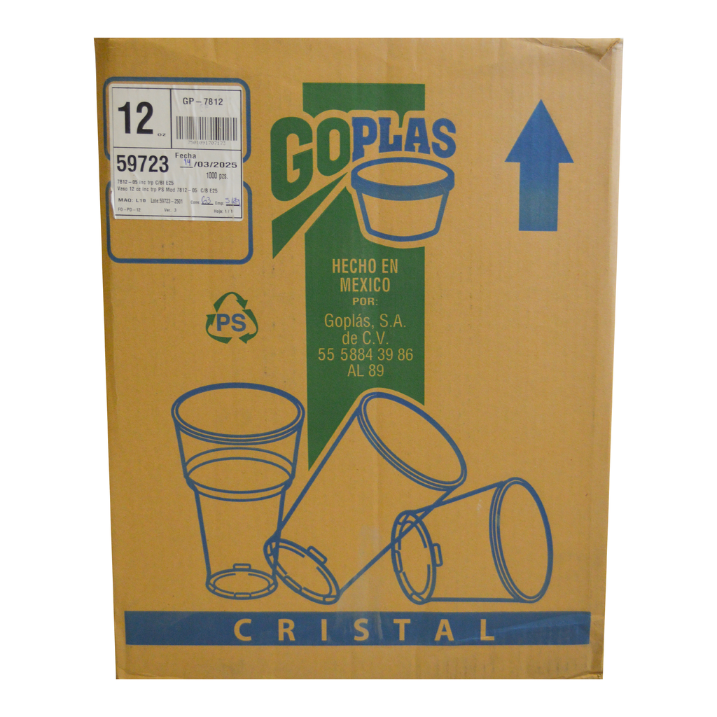 Vaso Cristal Goplas