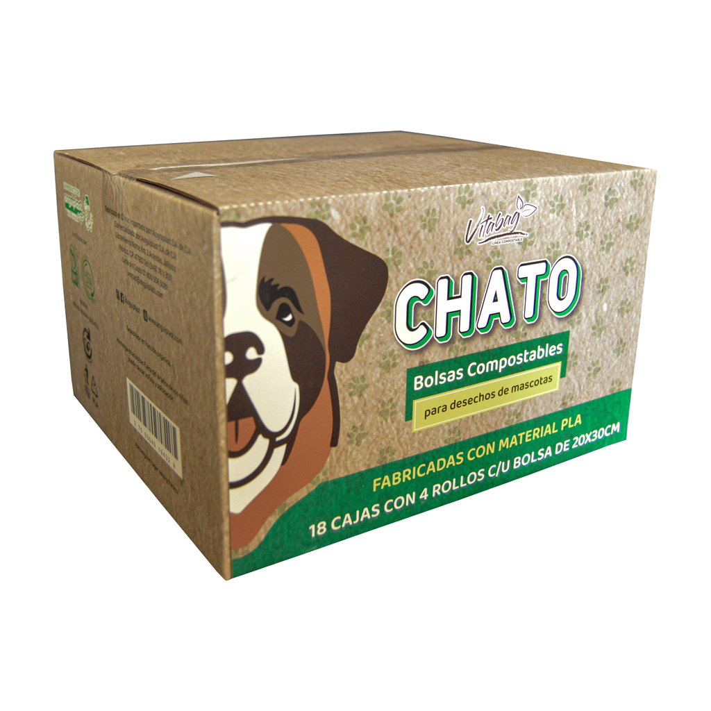 Bolsa en Rollo para Perro Chato Anguiplast