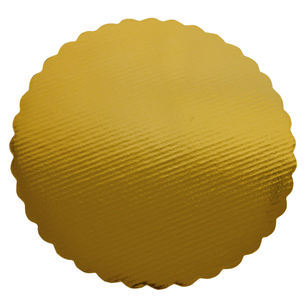 Base para Pastel Redonda Dorada