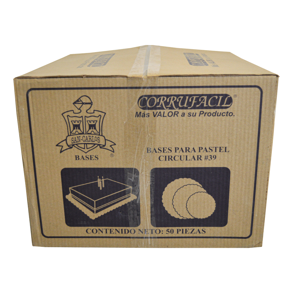 Base para Pastel Redonda Dorada
