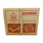 Base para Pastel Rectangular Dorada