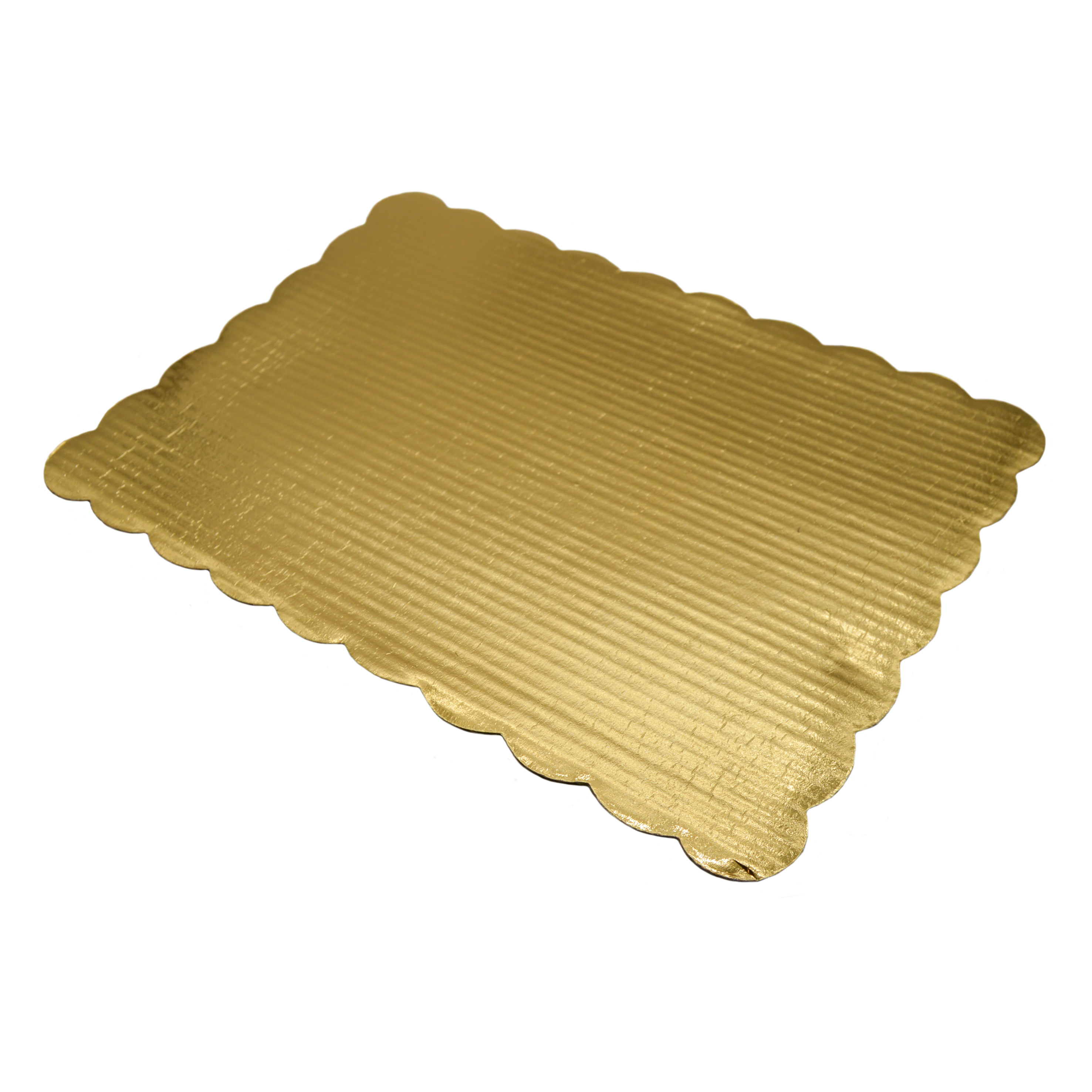 Base para Pastel Rectangular Dorada