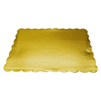 Base para Pastel Rectangular Dorada