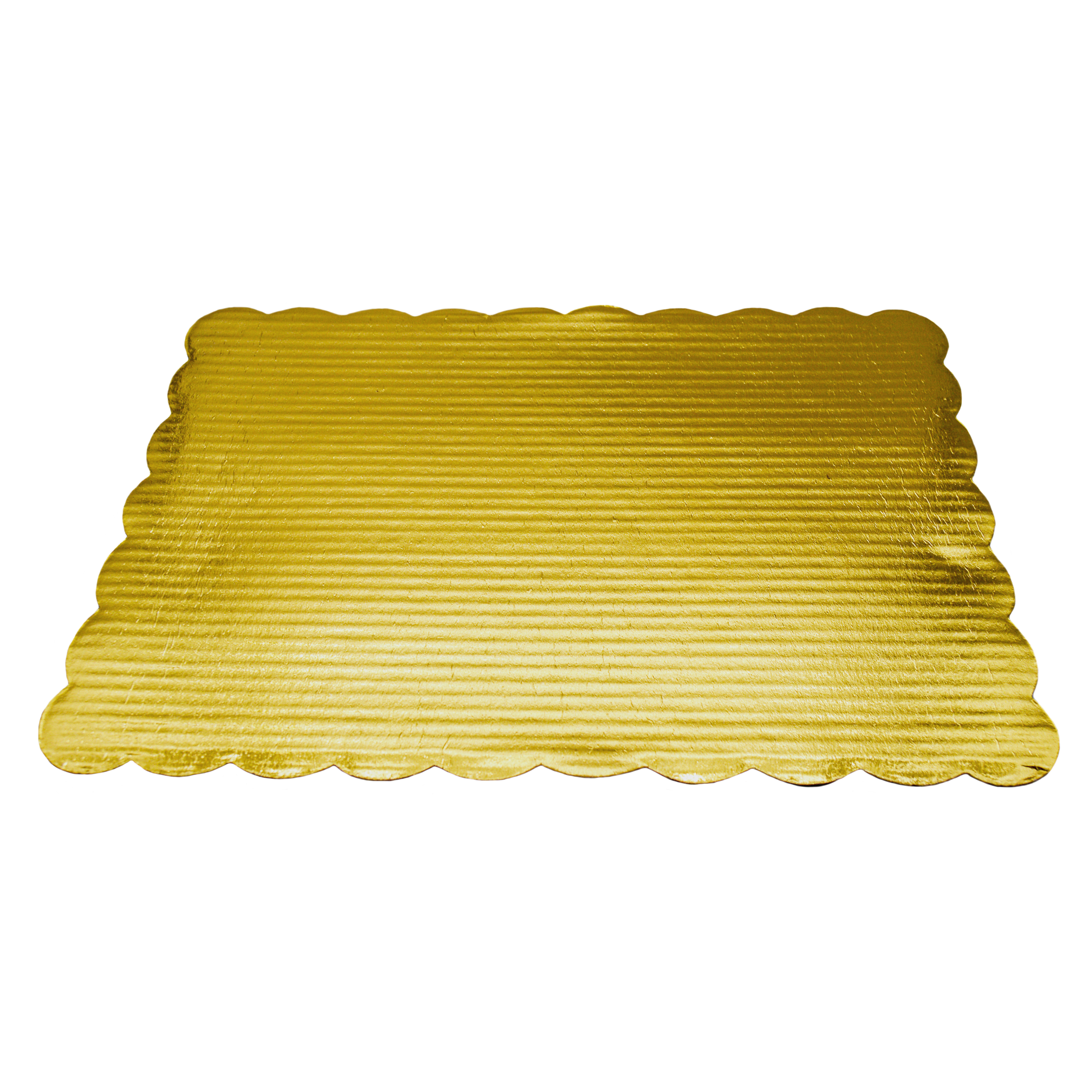 Base para Pastel Rectangular Dorada