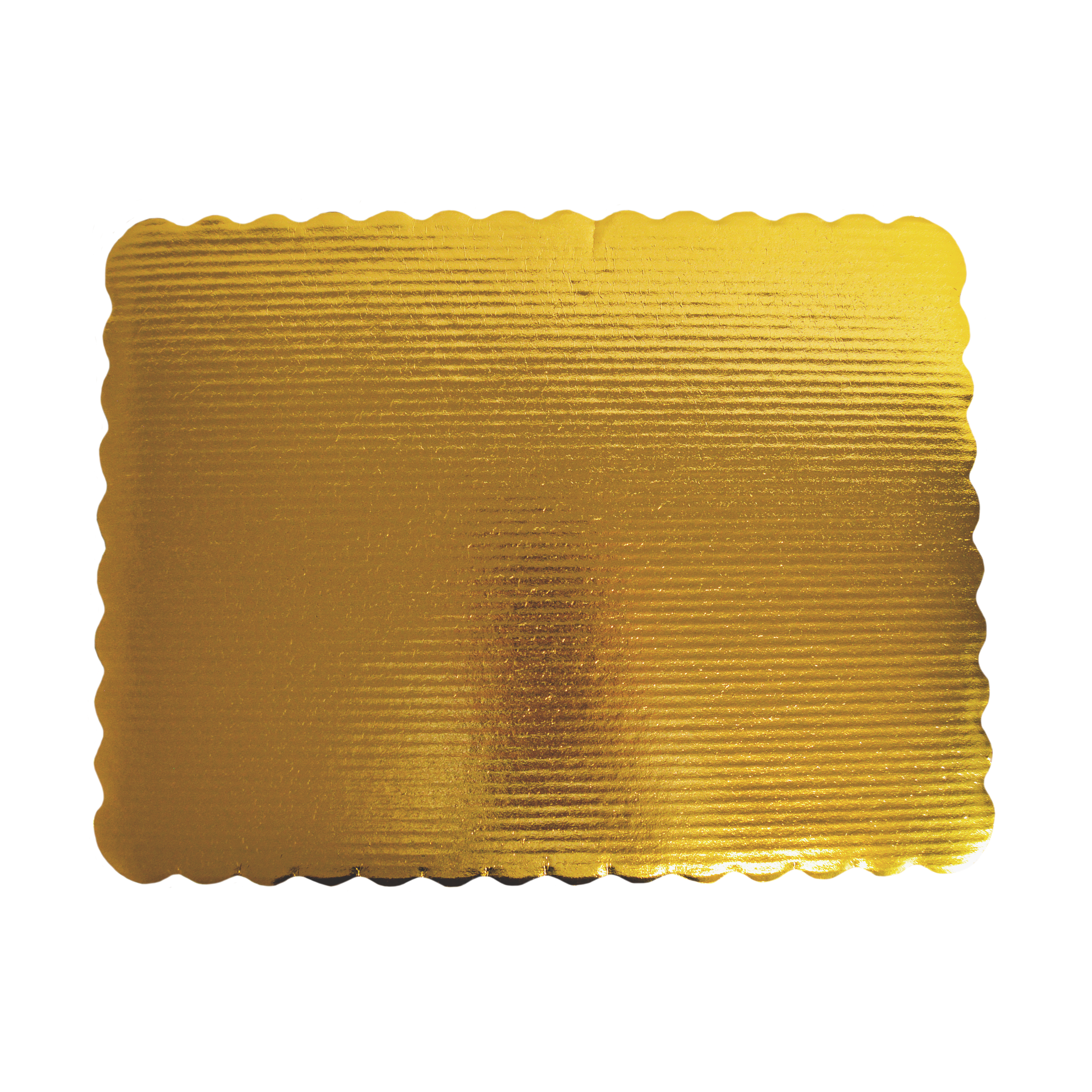 Base para Pastel Rectangular Dorada