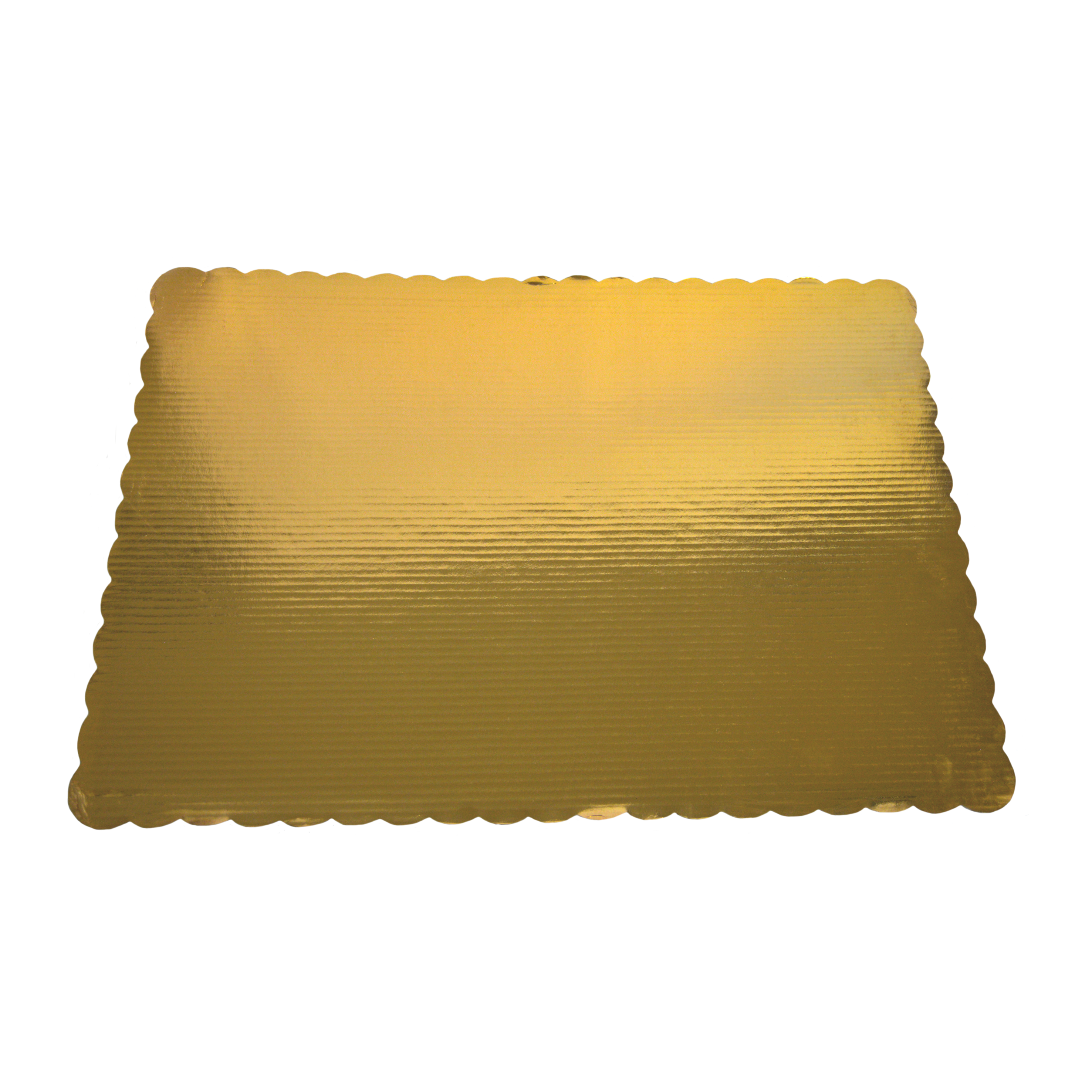 Base para Pastel Rectangular Dorada