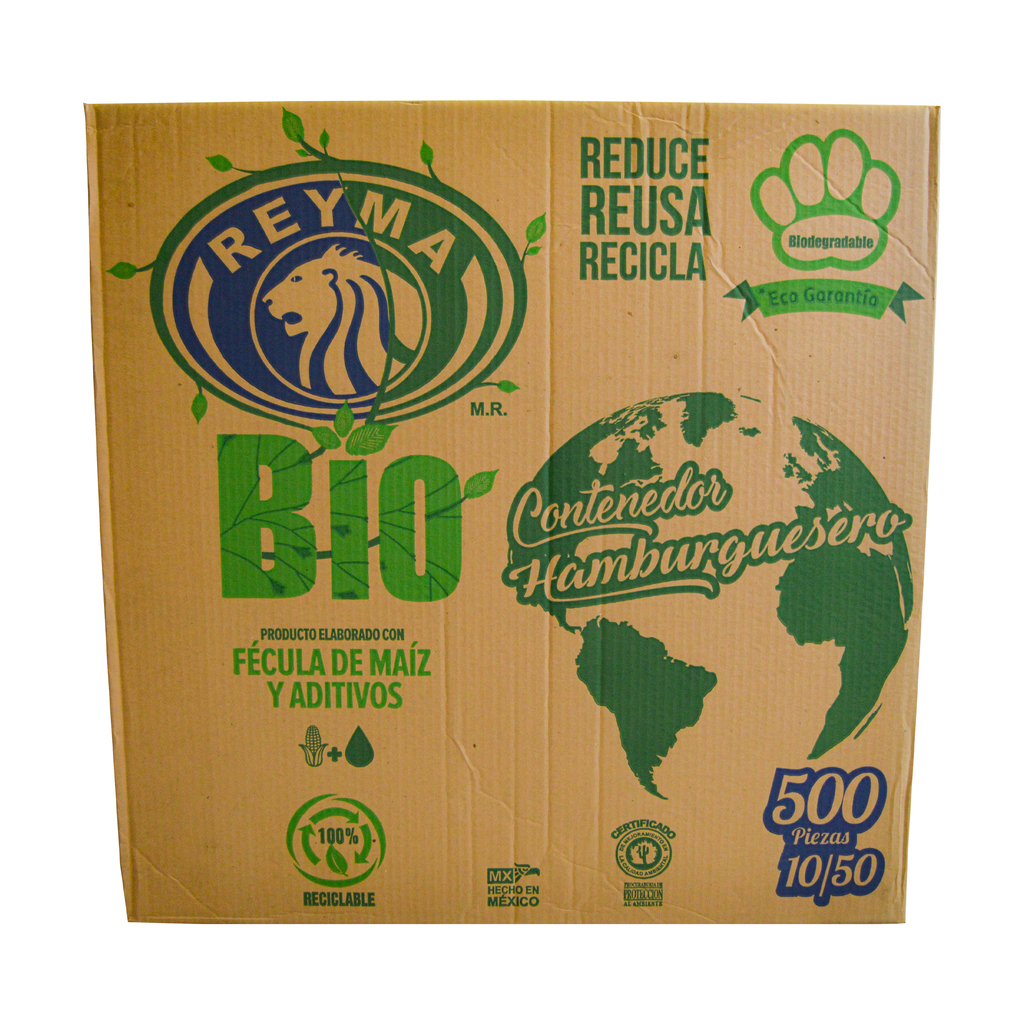 Contenedor Térmico Hamburguesa BIO Reyma