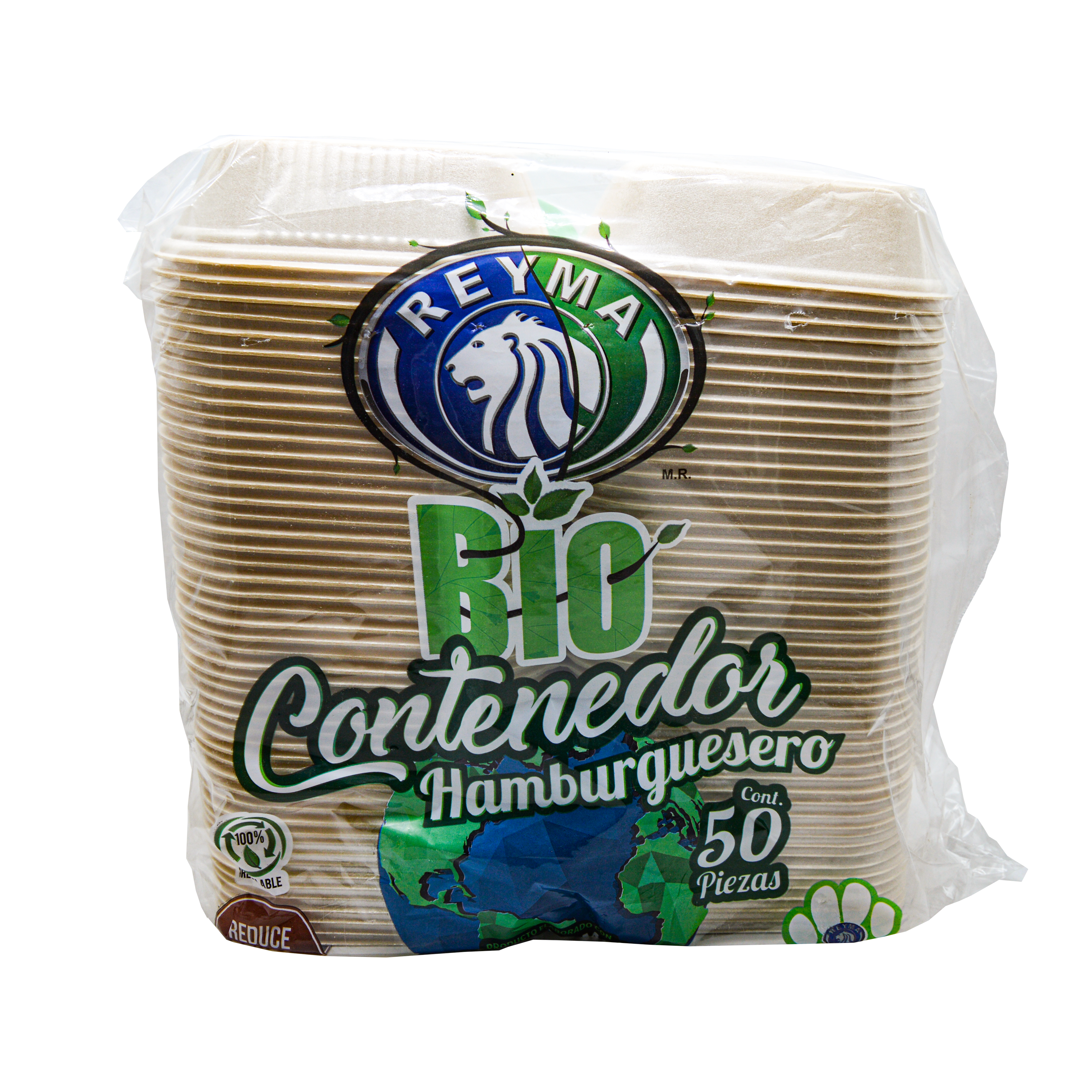 Contenedor Térmico Hamburguesa BIO Reyma