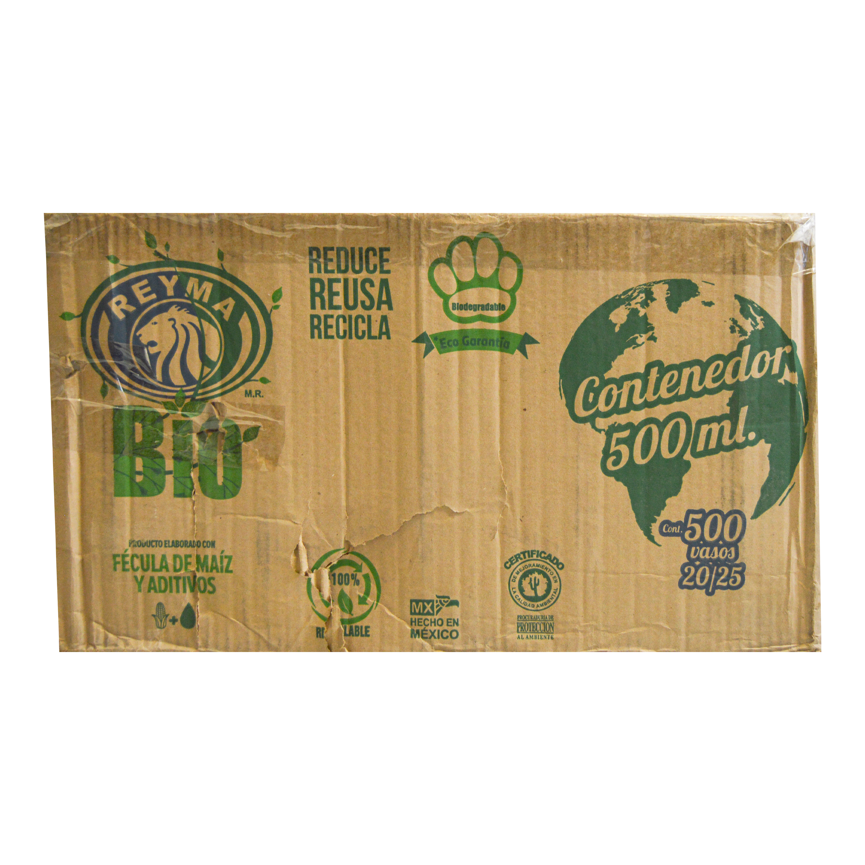 Envase Plástico 1/2 Lt BIO Reyma