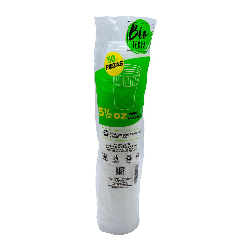 Vaso Plástico N.5 1/2 BIO Povasa
