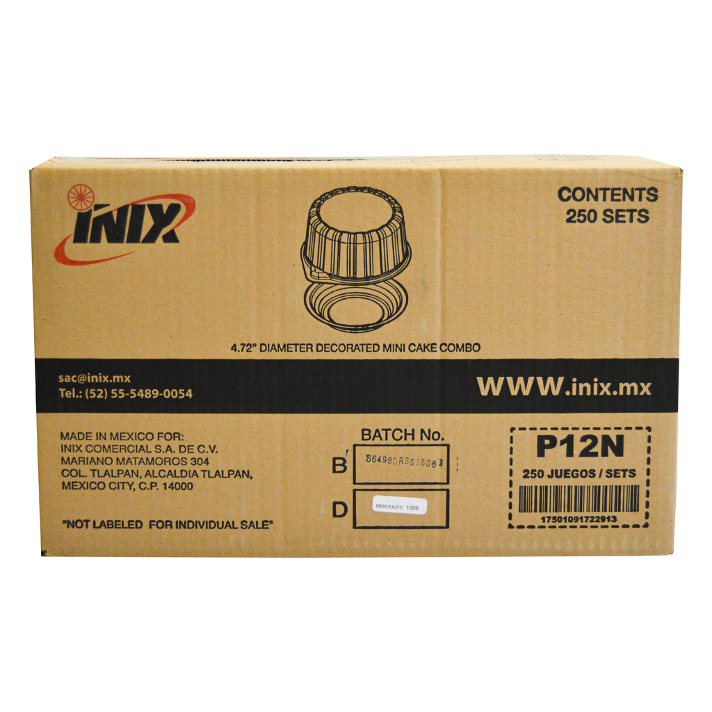 Domo para Pastel Individual Inix