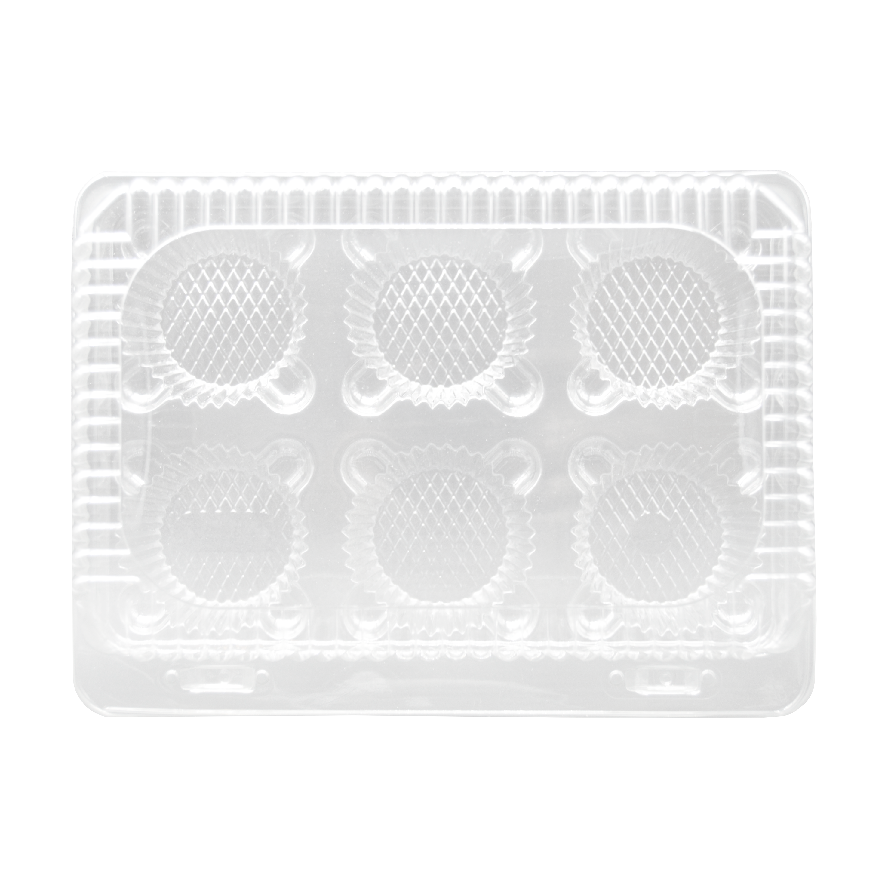 Contenedor Plástico  6 Cupcakes M2416 Inix