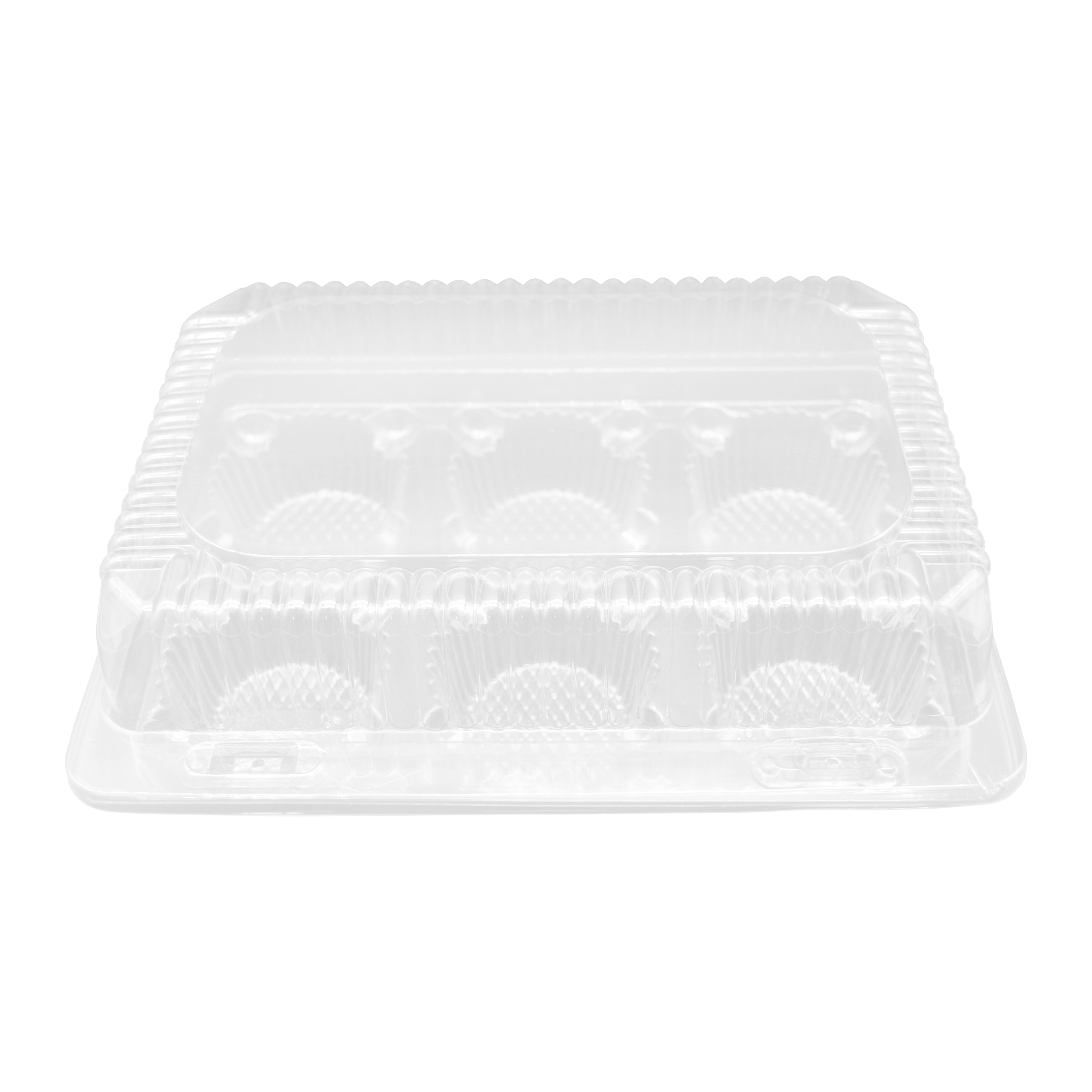 Contenedor Plástico  6 Cupcakes M2416 Inix