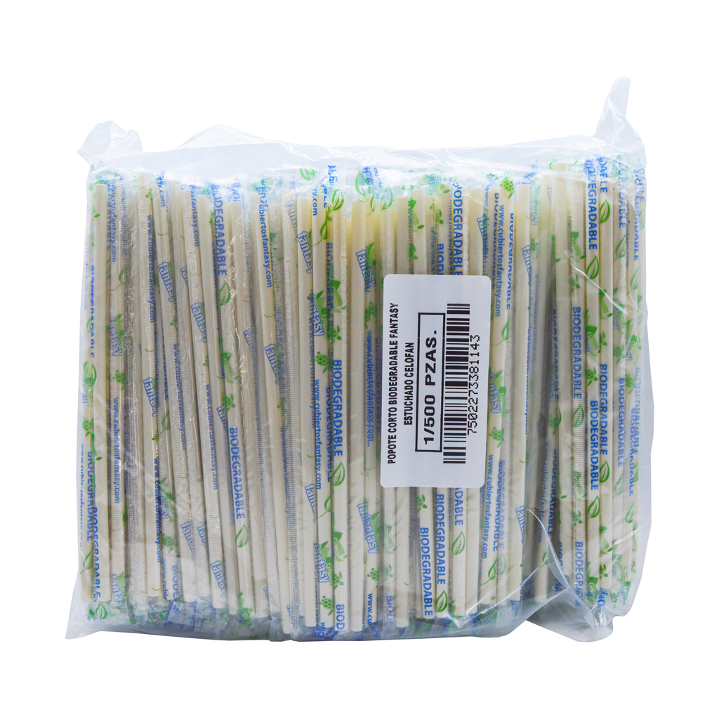 Popote Estuchado Bio Green Fantasy