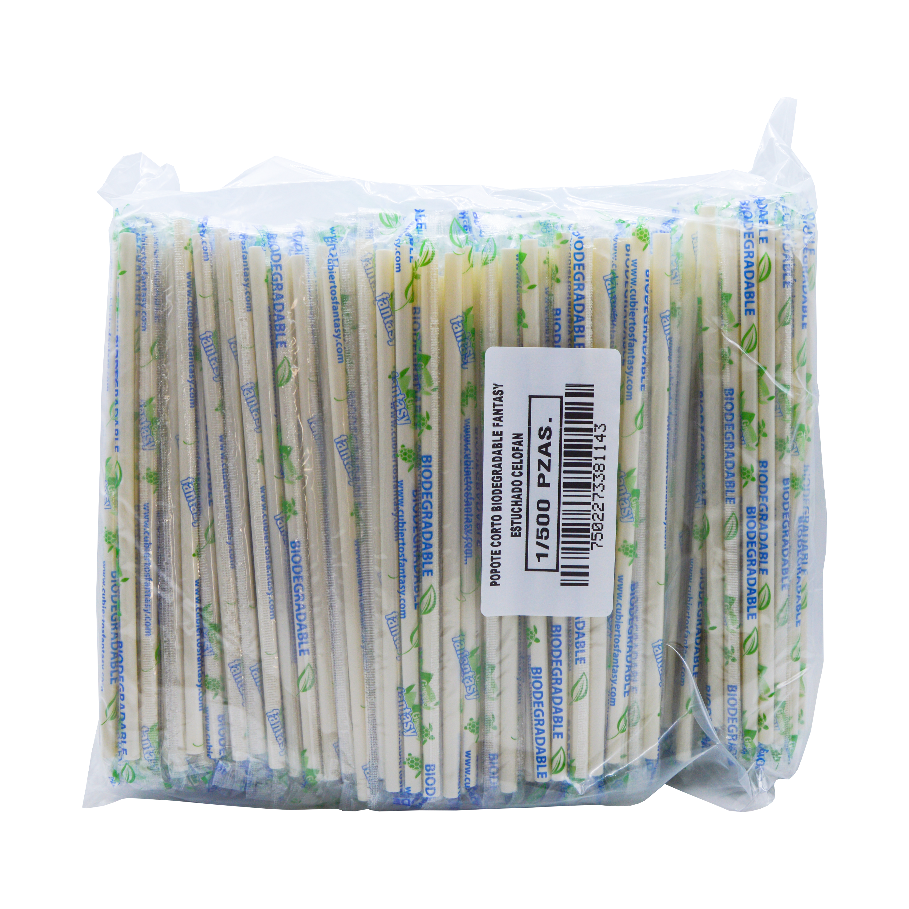 Popote Estuchado Bio Green Fantasy