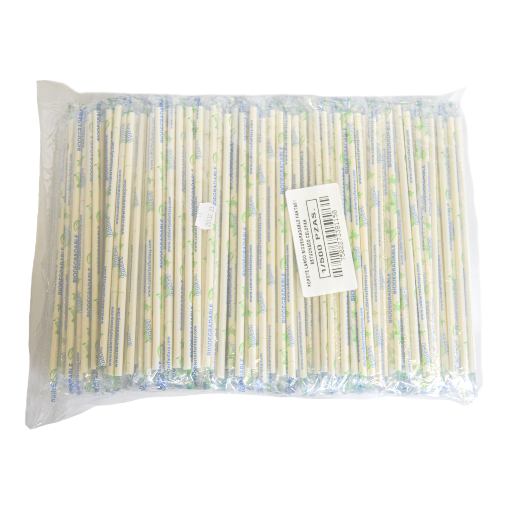 Popote Estuchado Bio Green Fantasy