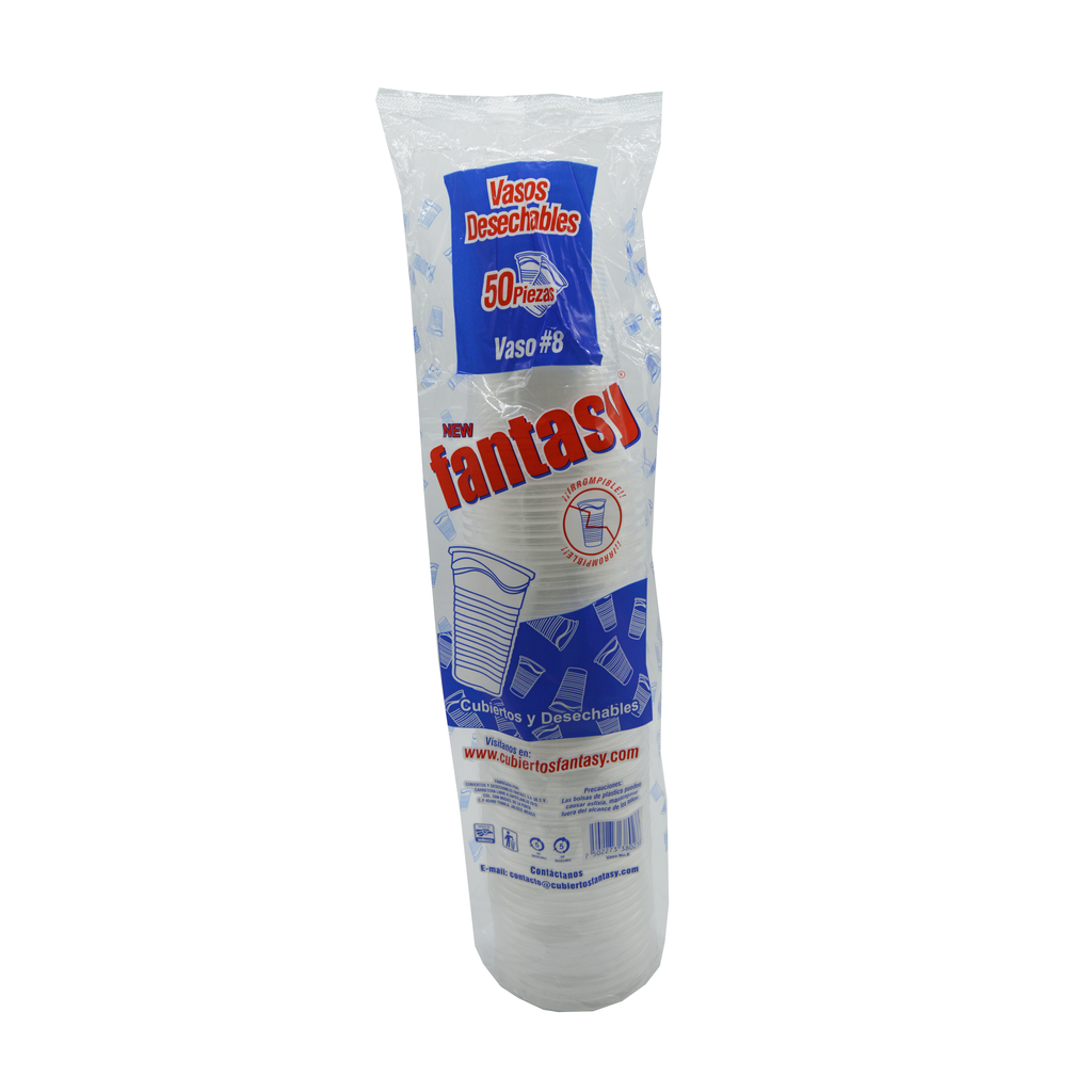 Vaso Plástico Fantasy