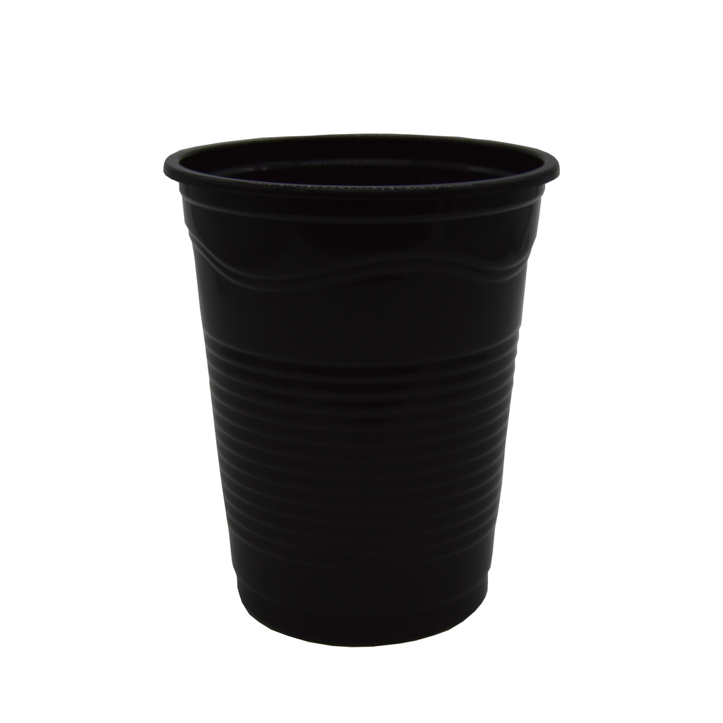 Vaso Plástico Negro 16 oz Fantasy