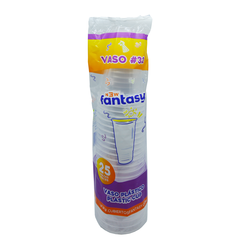 Vaso Plástico 32 oz. EU Fantasy